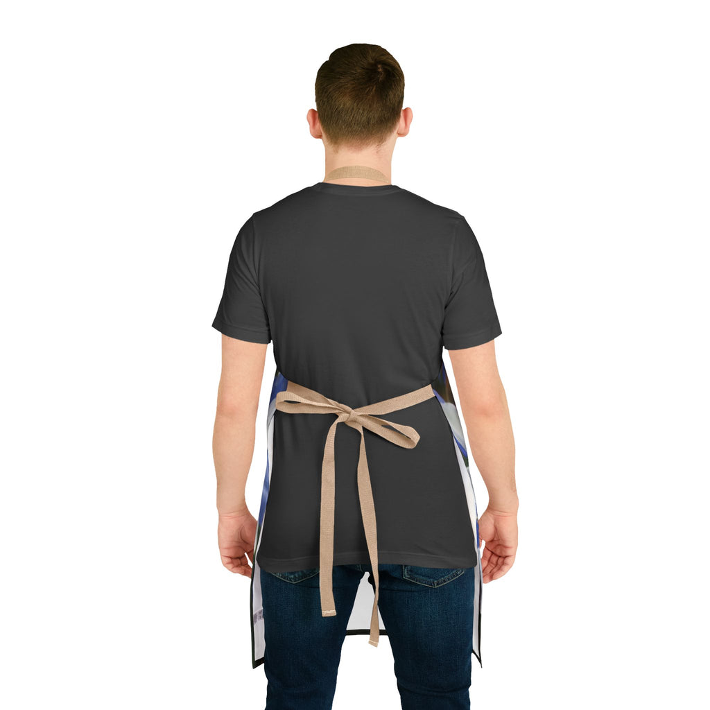 Blue Columbine Floral Apron — Gardeners & Home Cooks Gift