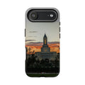 Grand Junction, CO Temple Sunset Phone Case — Protective Tough Case with Dramatic Sunset Photography