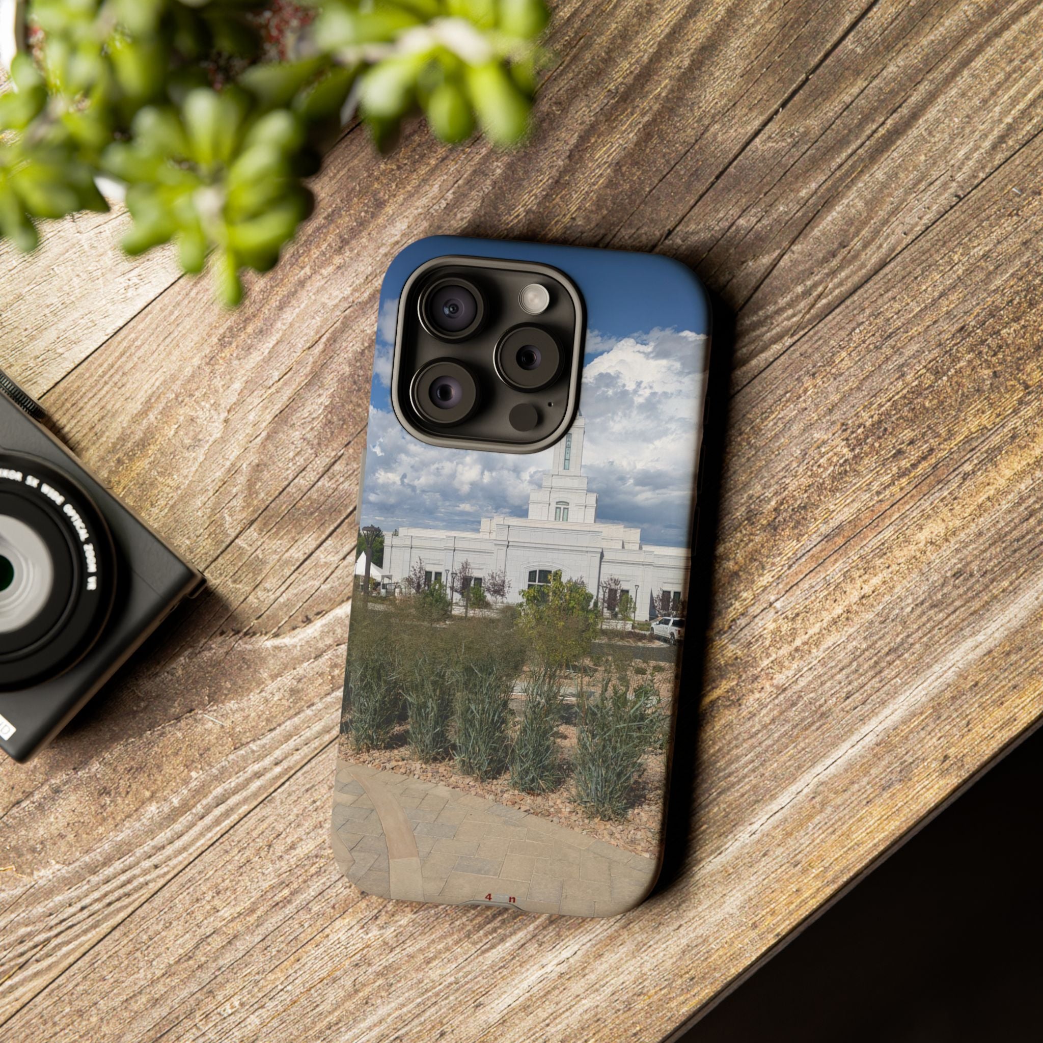 Grand Junction, CO Temple Photo Tough Phone Case — Scenic Latter-day Saints LDS Temple Design