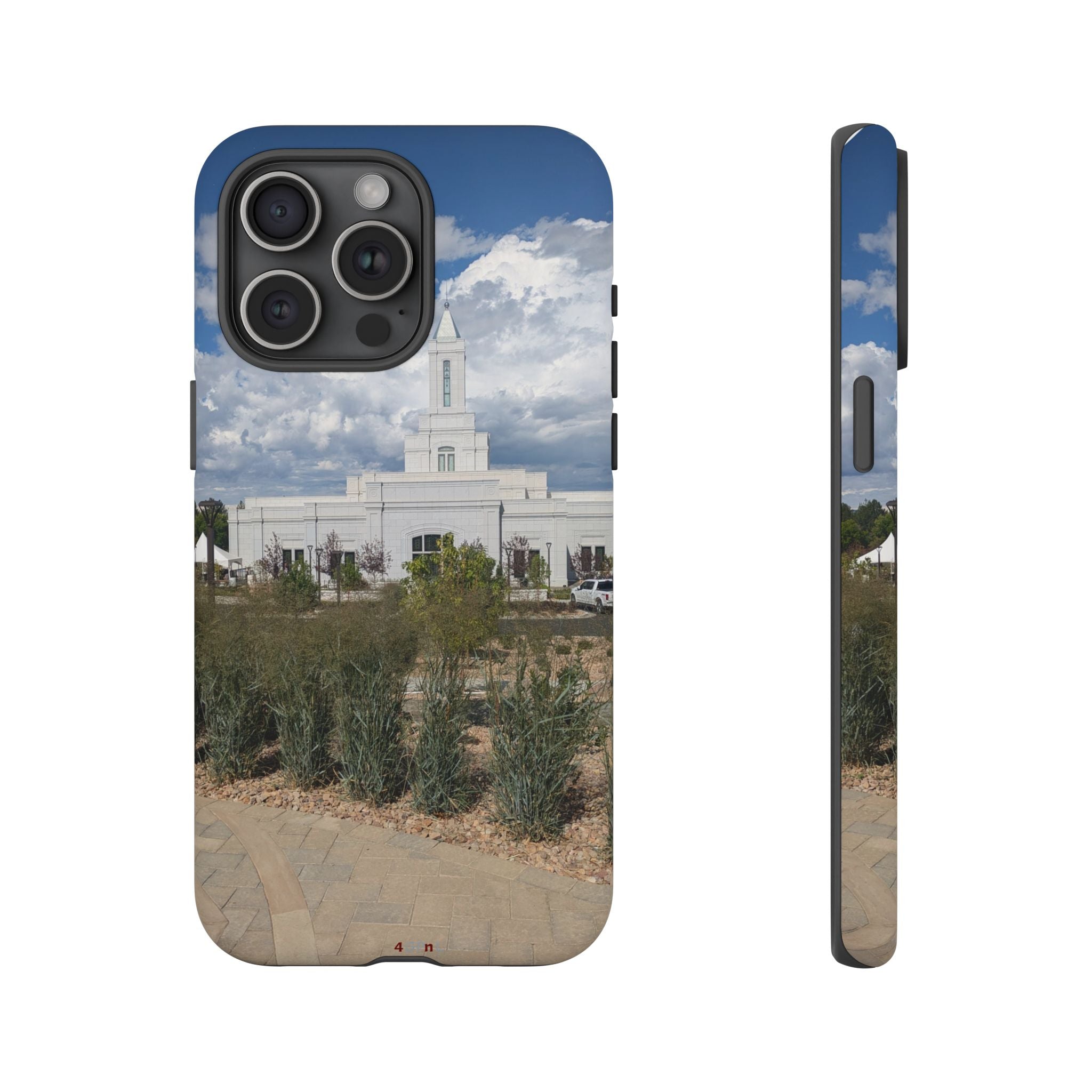 Grand Junction, CO Temple Photo Tough Phone Case — Scenic Latter-day Saints LDS Temple Design