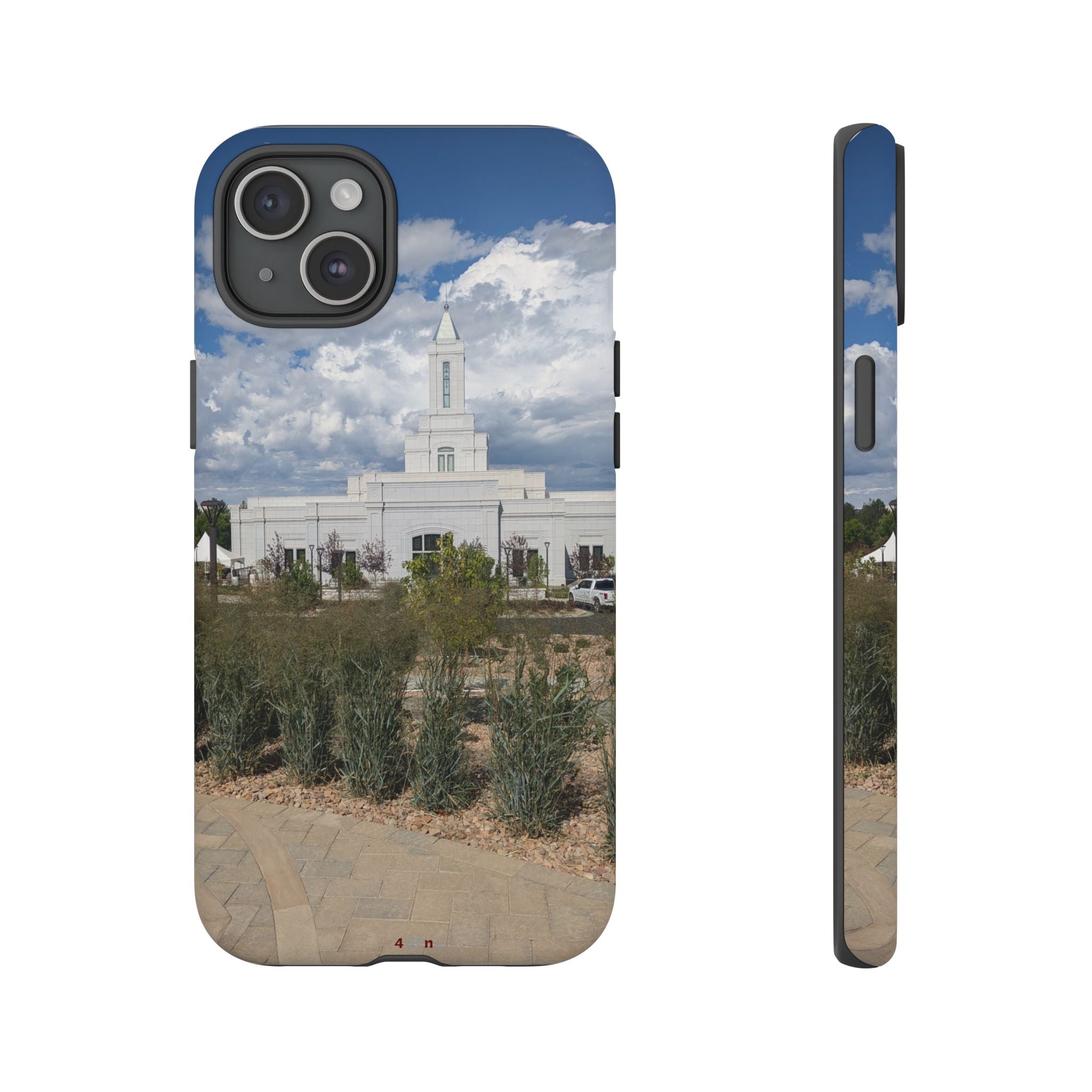 Grand Junction, CO Temple Photo Tough Phone Case — Scenic Latter-day Saints LDS Temple Design