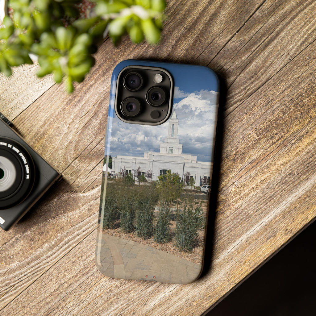 Grand Junction, CO Temple Photo Tough Phone Case — Scenic Latter-day Saints LDS Temple Design