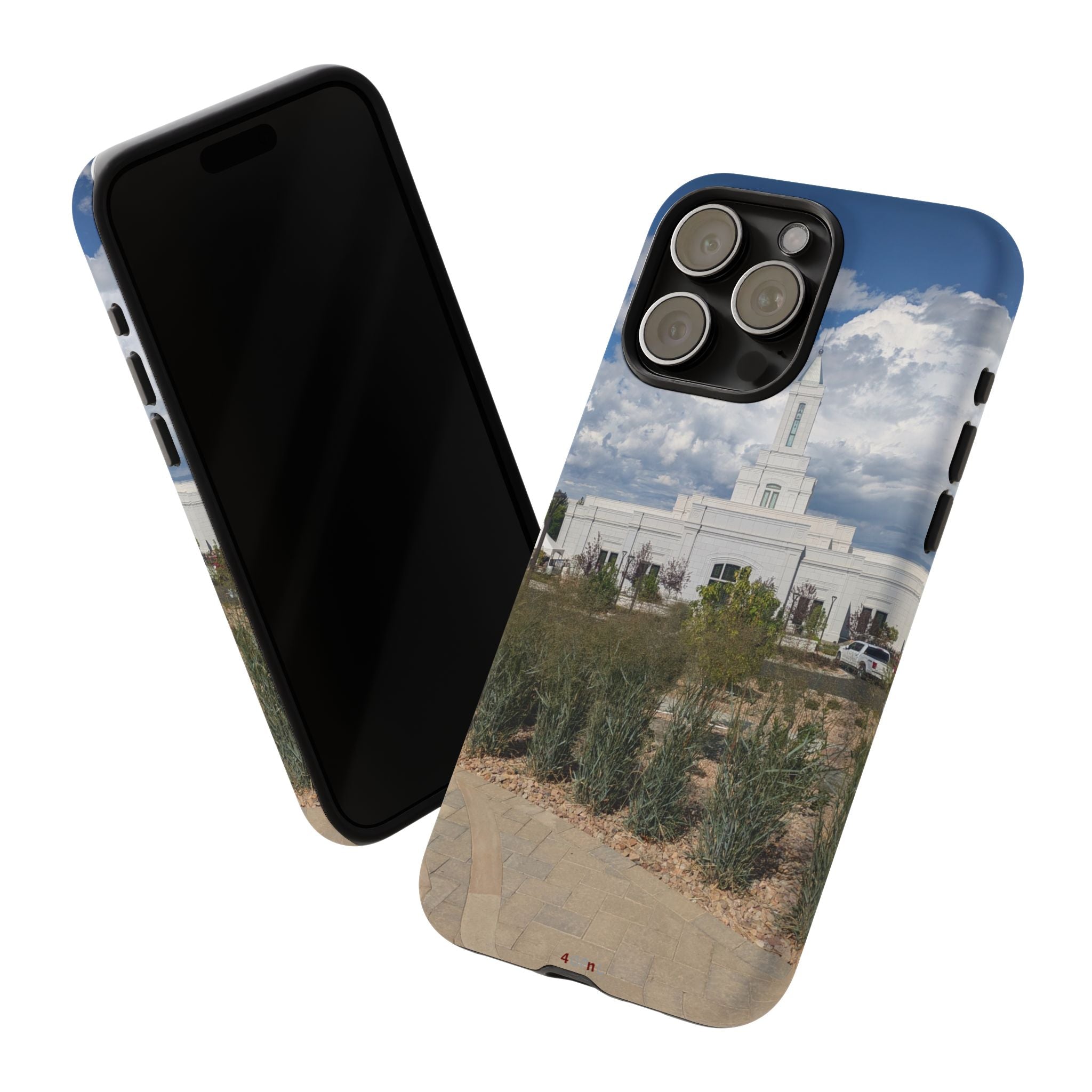 Grand Junction, CO Temple Photo Tough Phone Case — Scenic Latter-day Saints LDS Temple Design