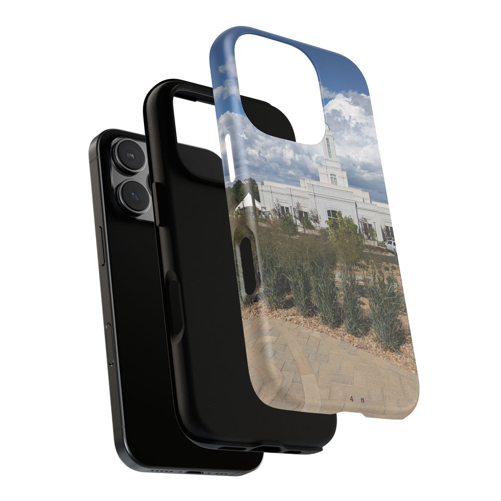 Grand Junction, CO Temple Photo Tough Phone Case — Scenic Latter-day Saints LDS Temple Design
