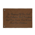 Title of Liberty Double-Sided Flag — "In Memory Of Our God, Our Religion, And Freedom"