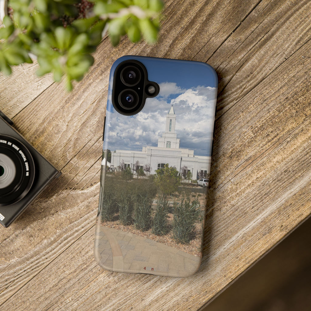 Grand Junction, CO Temple Photo Tough Phone Case — Scenic Latter-day Saints LDS Temple Design