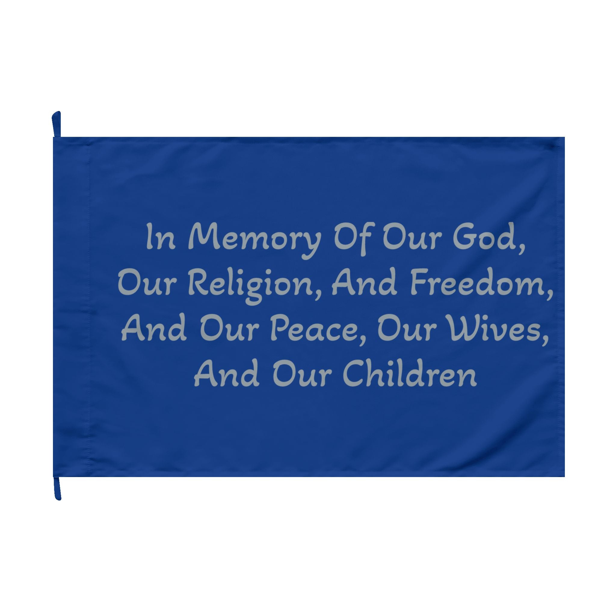 Captain Moroni's "Title of Liberty" Memorial Tribute Double-Sided Flag