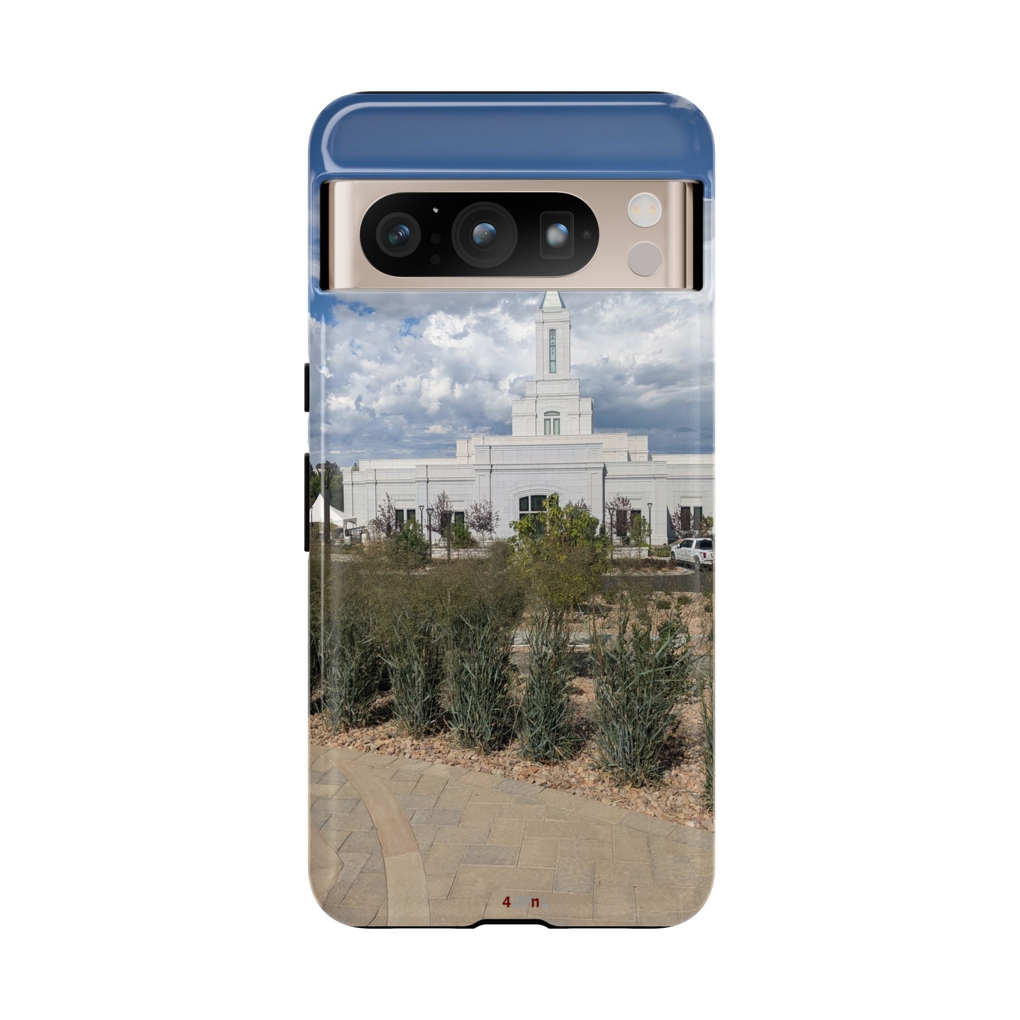 Grand Junction, CO Temple Photo Tough Phone Case — Scenic Latter-day Saints LDS Temple Design