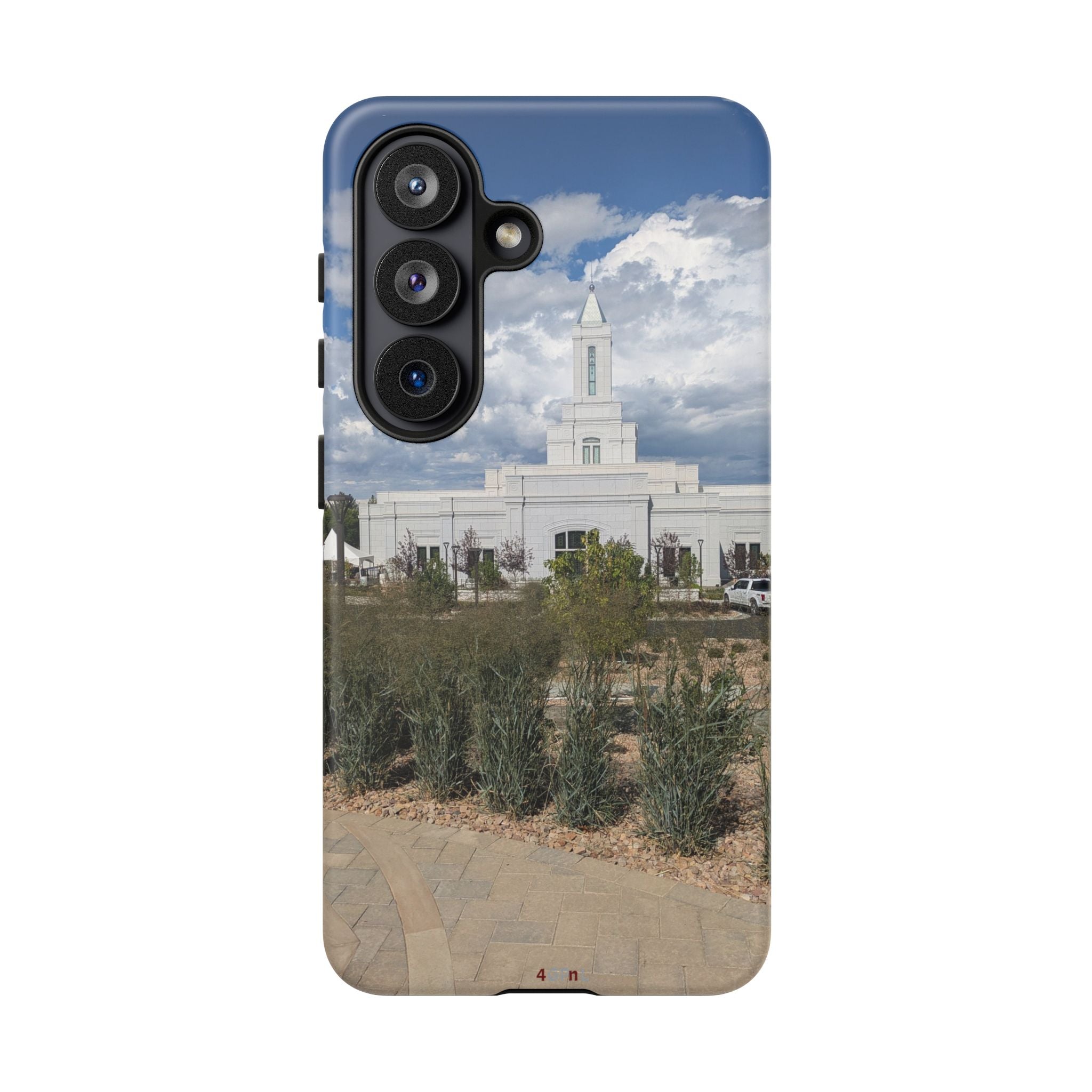 Grand Junction, CO Temple Photo Tough Phone Case — Scenic Latter-day Saints LDS Temple Design