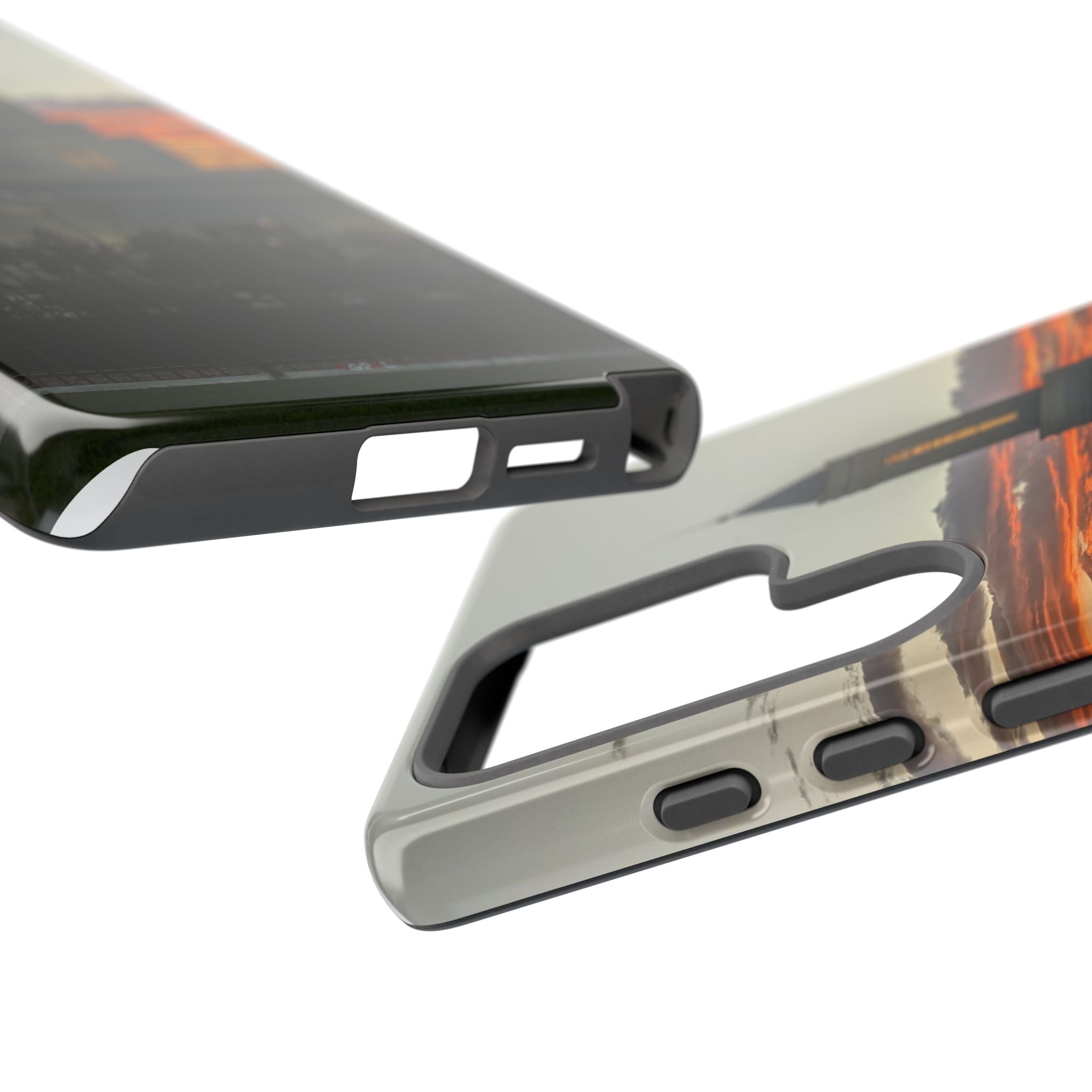 Grand Junction, CO Temple Sunset Phone Case — Protective Tough Case with Scenic Sunset Temple Design
