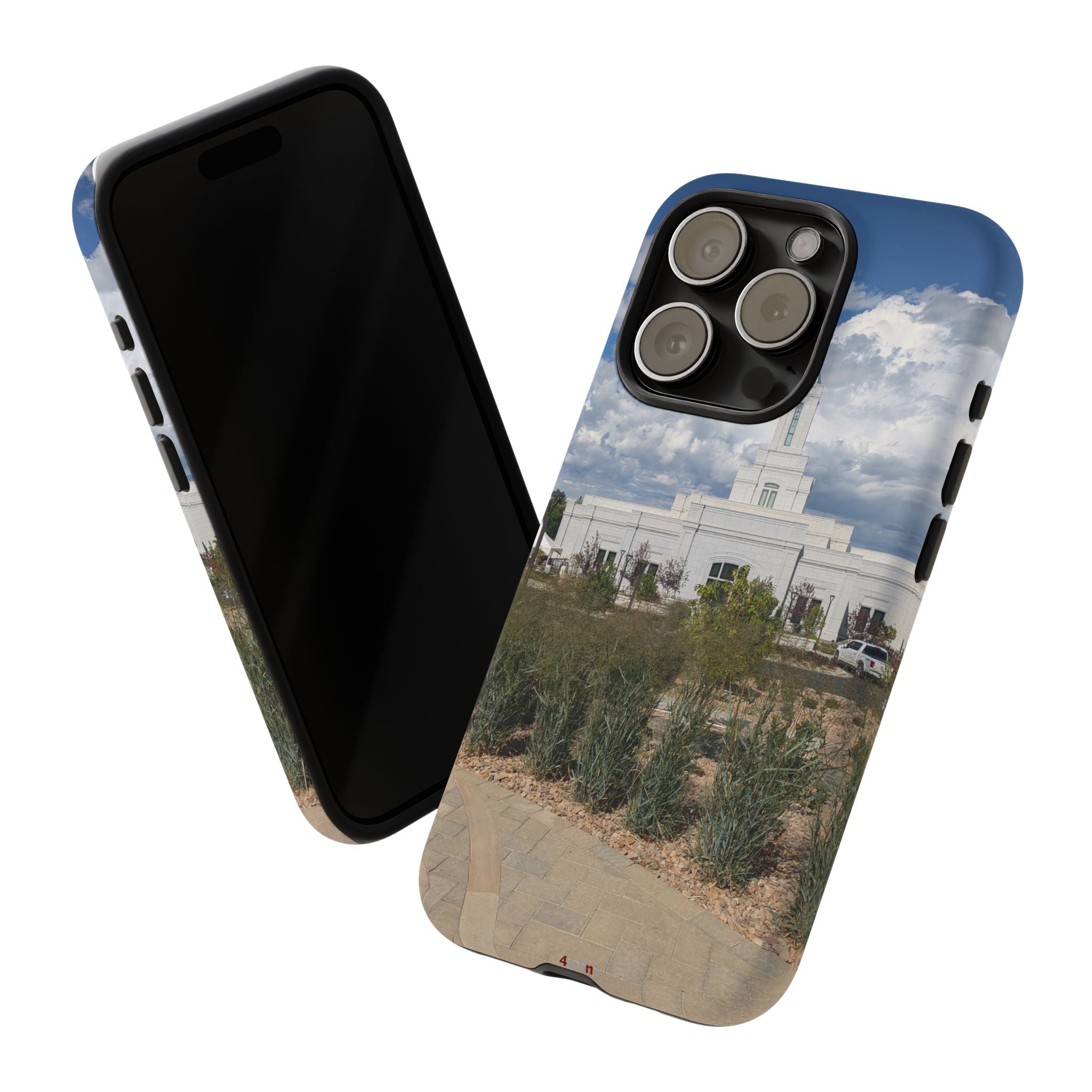 Grand Junction, CO Temple Photo Tough Phone Case — Scenic Latter-day Saints LDS Temple Design