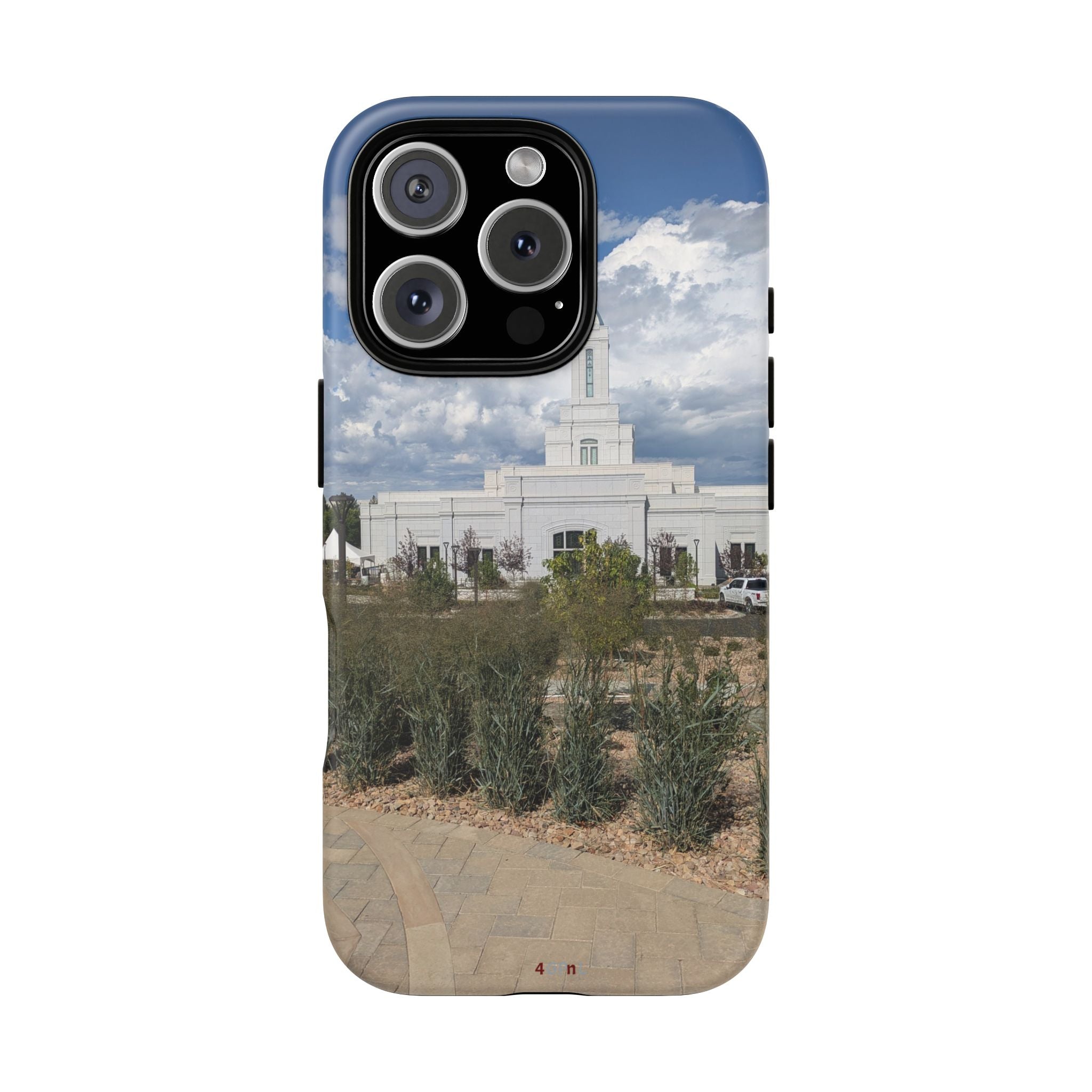 Grand Junction, CO Temple Photo Tough Phone Case — Scenic Latter-day Saints LDS Temple Design