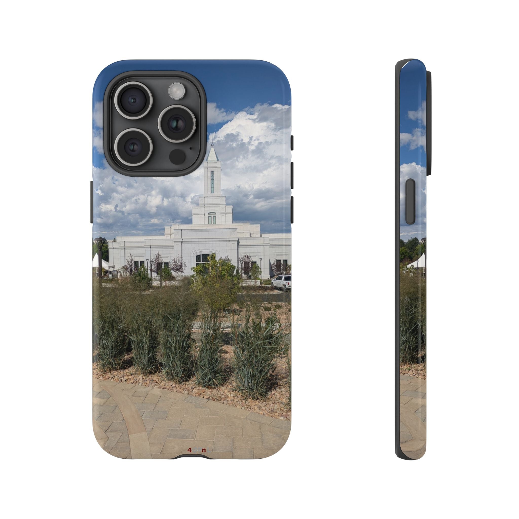 Grand Junction, CO Temple Photo Tough Phone Case — Scenic Latter-day Saints LDS Temple Design