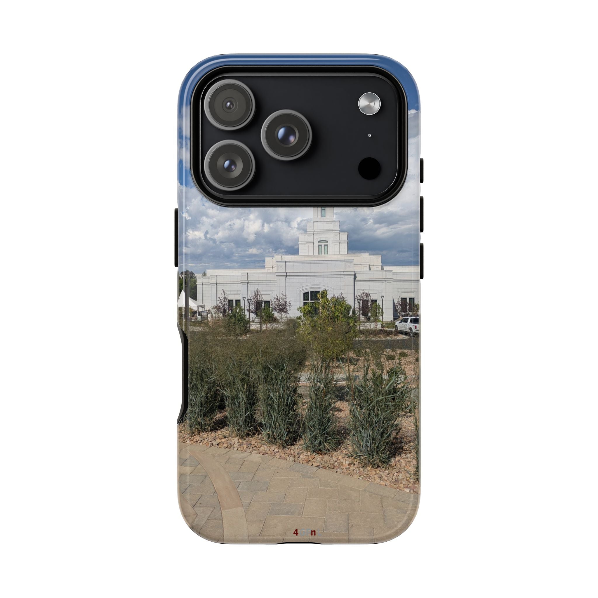 Grand Junction, CO Temple Photo Tough Phone Case — Scenic Latter-day Saints LDS Temple Design