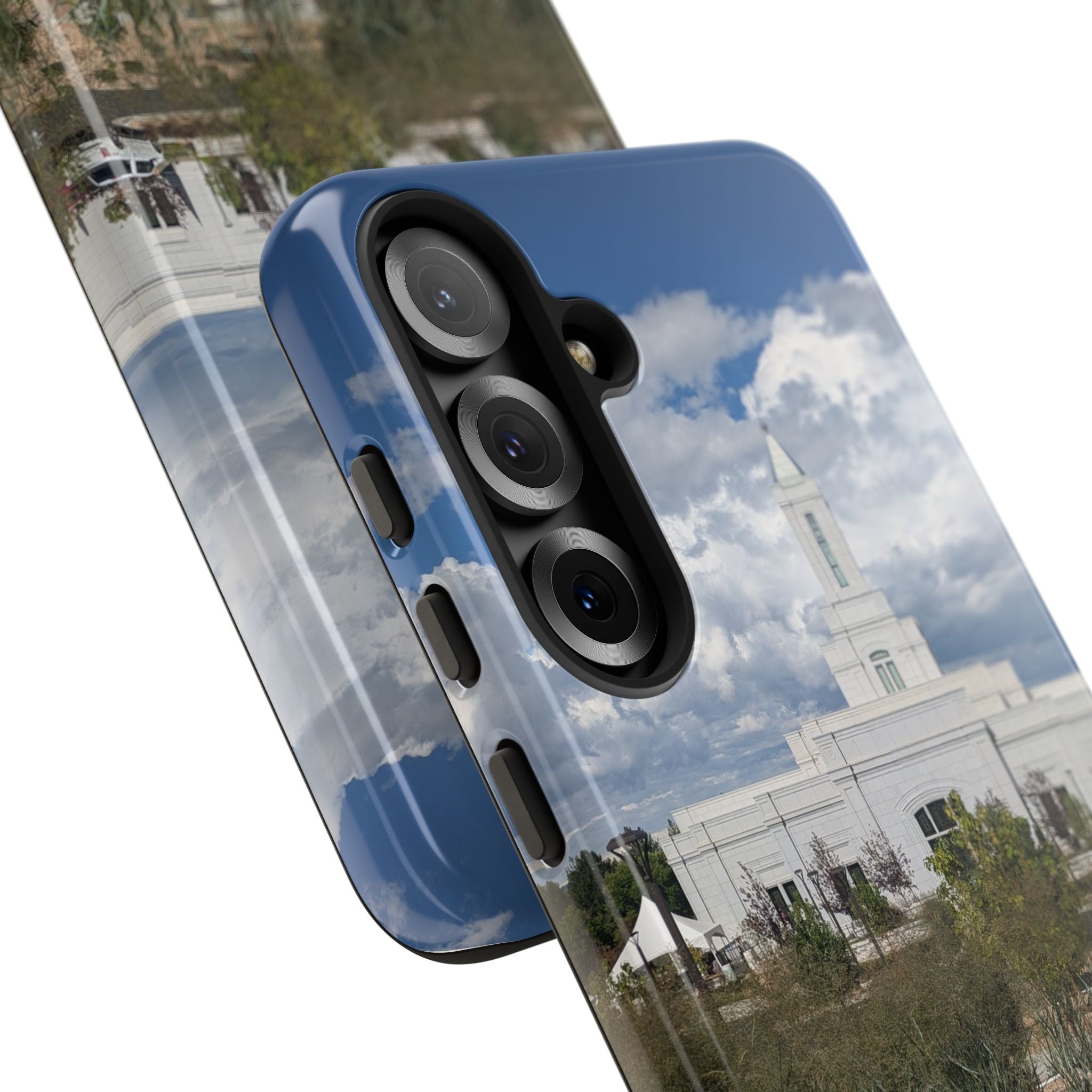Grand Junction, CO Temple Photo Tough Phone Case — Scenic Latter-day Saints LDS Temple Design