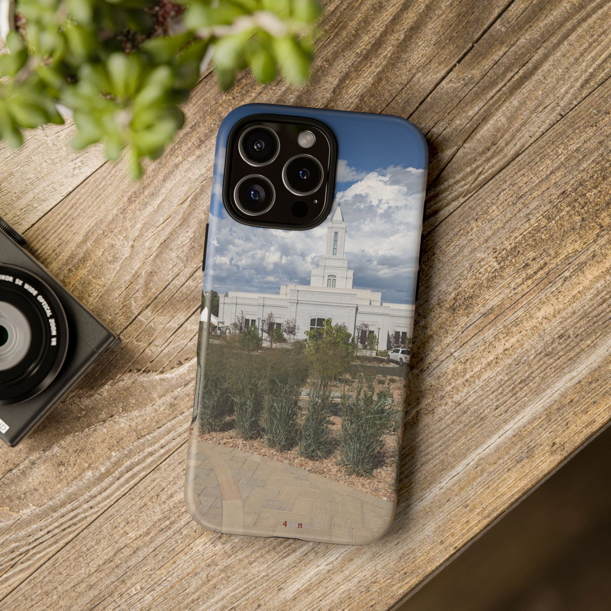 Grand Junction, CO Temple Photo Tough Phone Case — Scenic Latter-day Saints LDS Temple Design