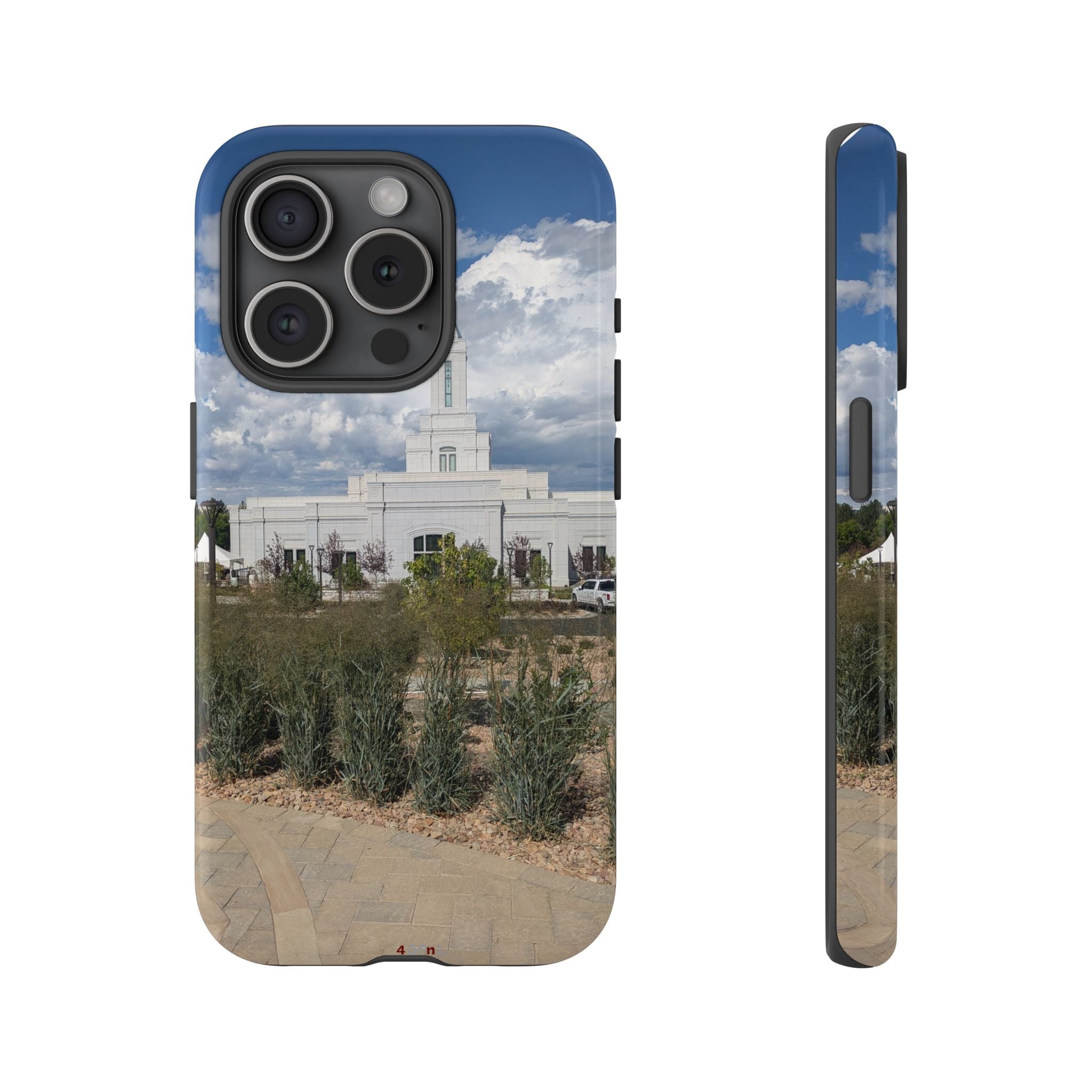 Grand Junction, CO Temple Photo Tough Phone Case — Scenic Latter-day Saints LDS Temple Design