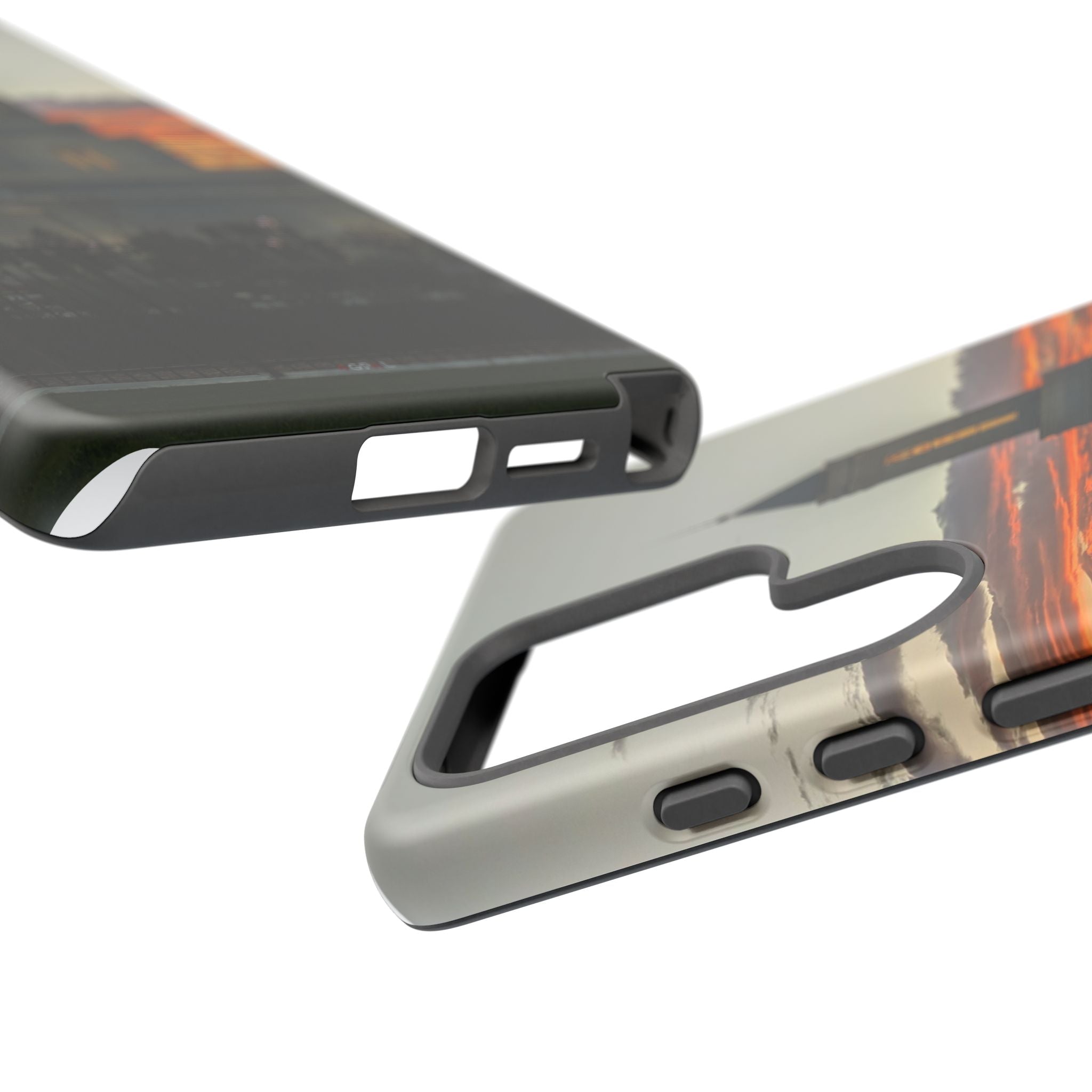 Grand Junction, CO Temple Sunset Phone Case — Protective Tough Case with Scenic Sunset Temple Design