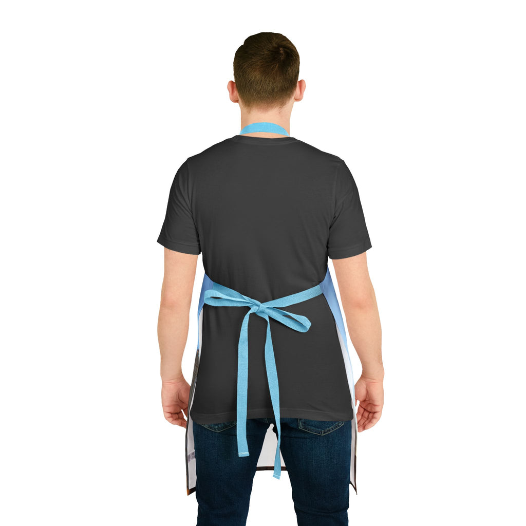 Manti Temple Apron — "Stand In Holy Places" Cooking Apron for Latter-day Saints, Temple Lover Gift