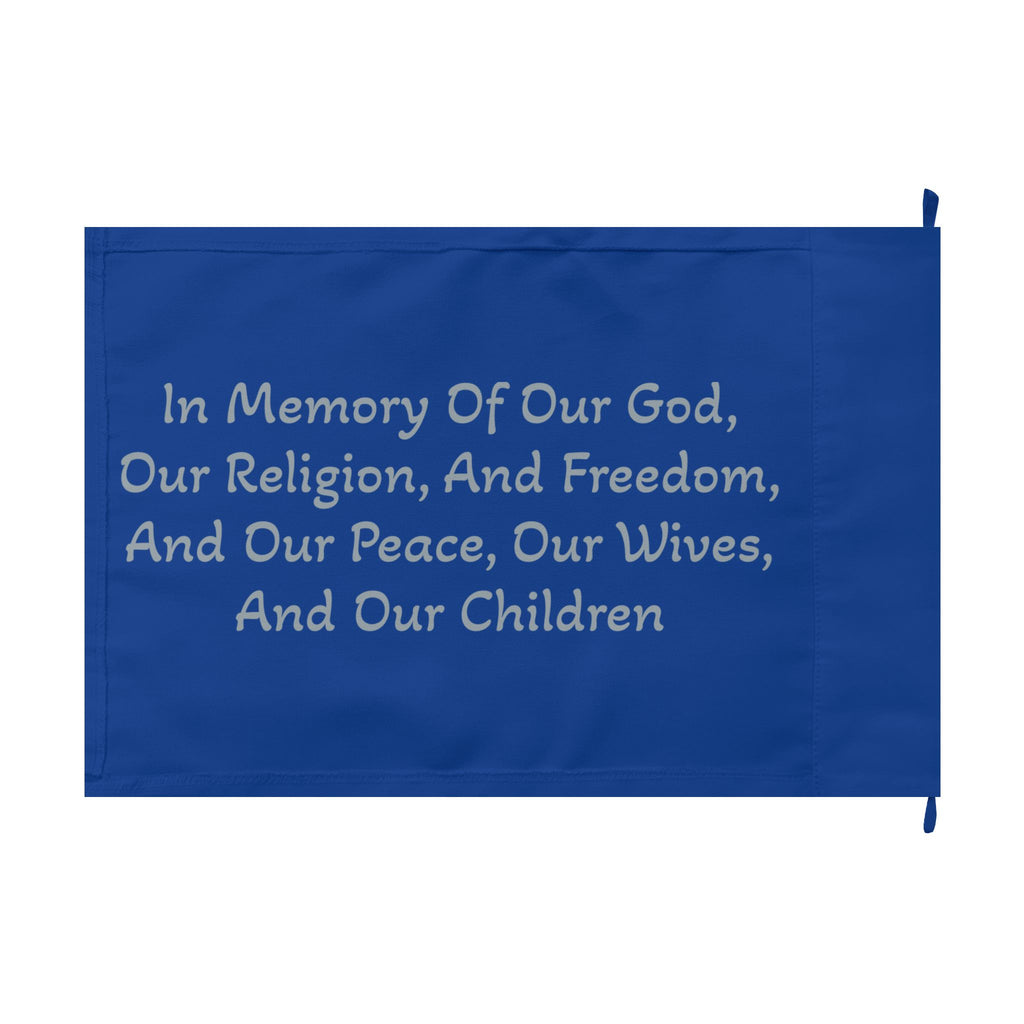 Captain Moroni's "Title of Liberty" Memorial Tribute Double-Sided Flag
