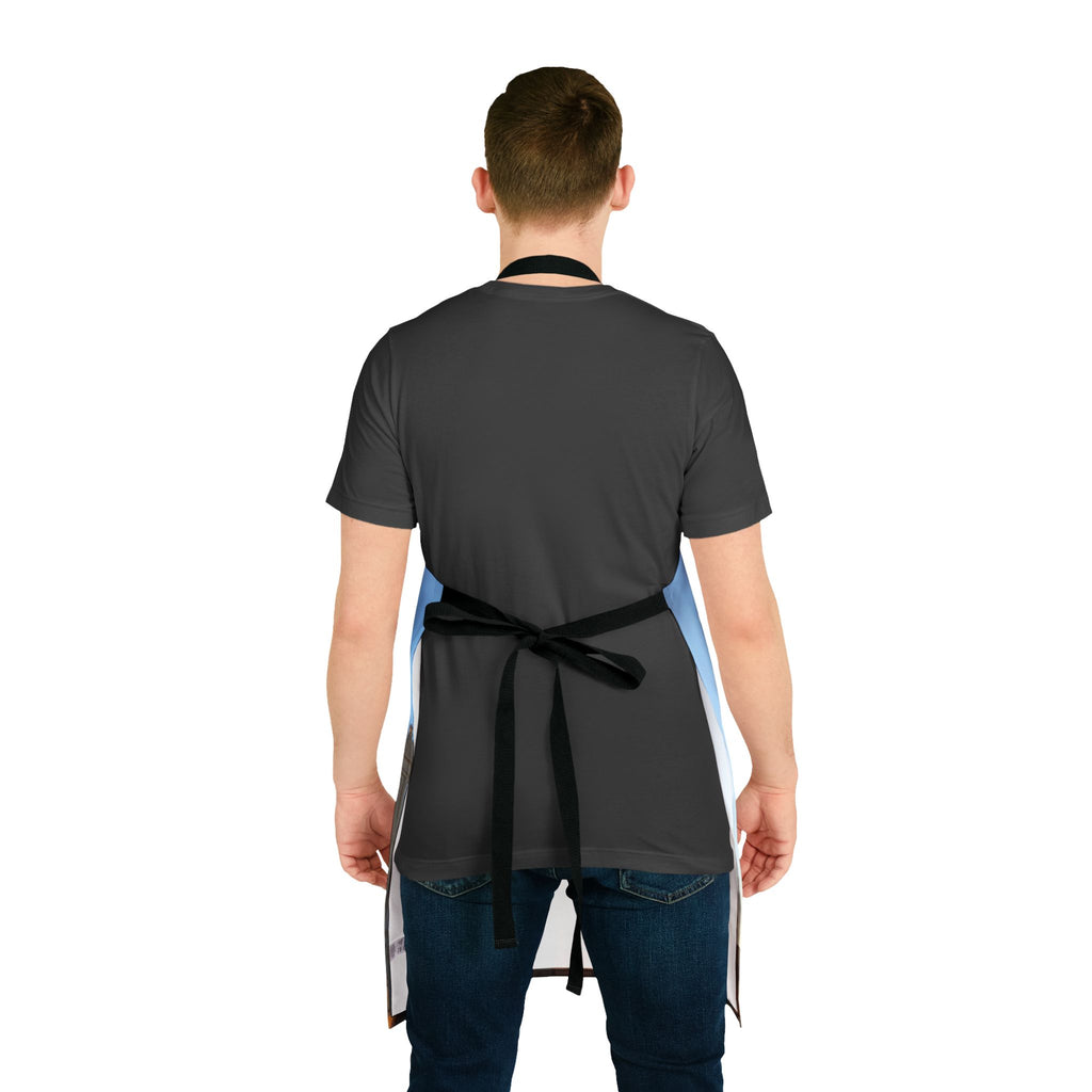Manti Temple Apron — "Stand In Holy Places" Cooking Apron for Latter-day Saints, Temple Lover Gift