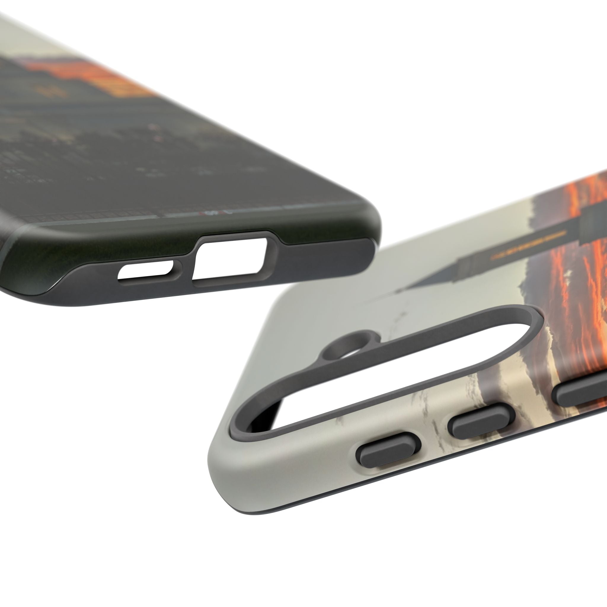 Grand Junction, CO Temple Sunset Phone Case — Protective Tough Case with Scenic Sunset Temple Design