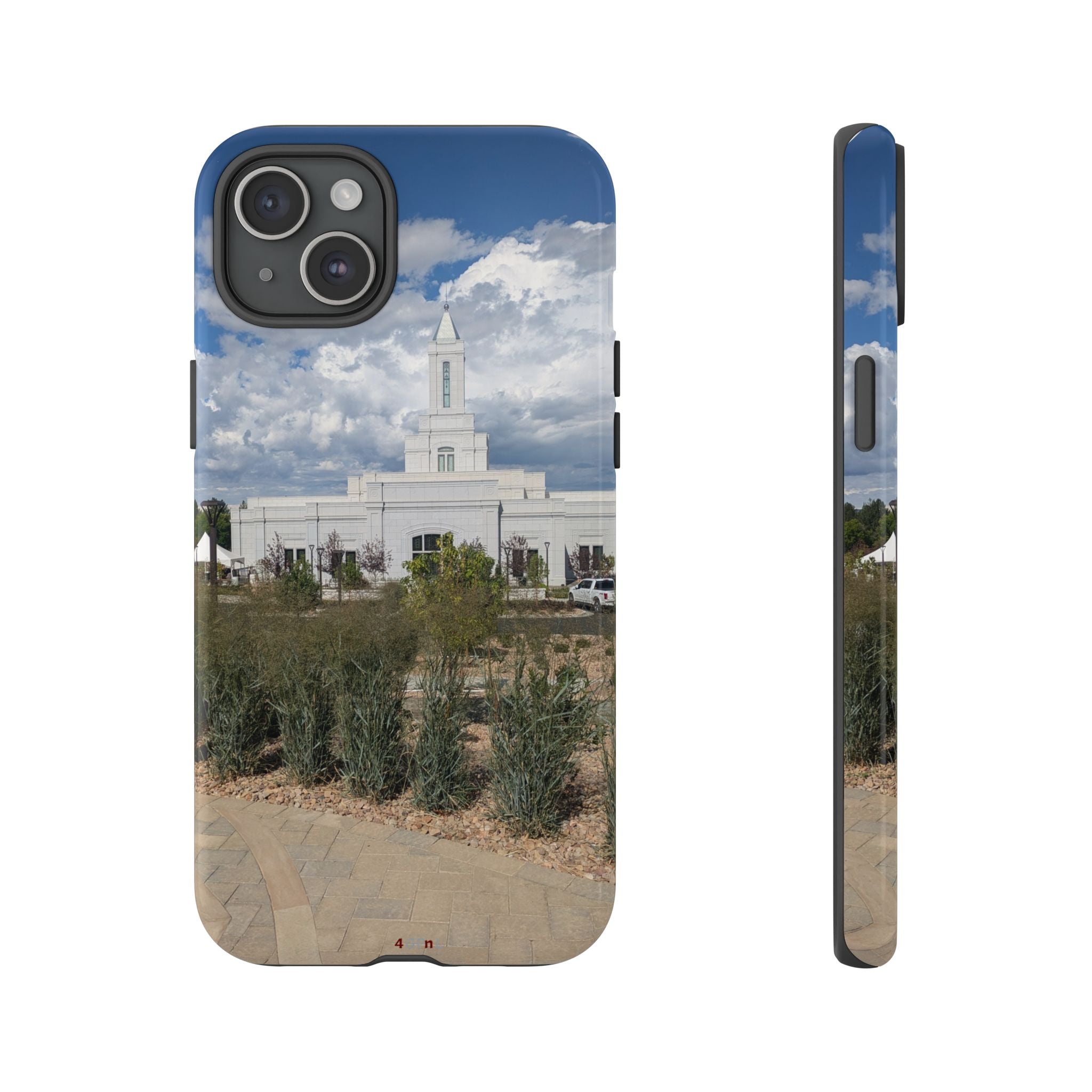 Grand Junction, CO Temple Photo Tough Phone Case — Scenic Latter-day Saints LDS Temple Design