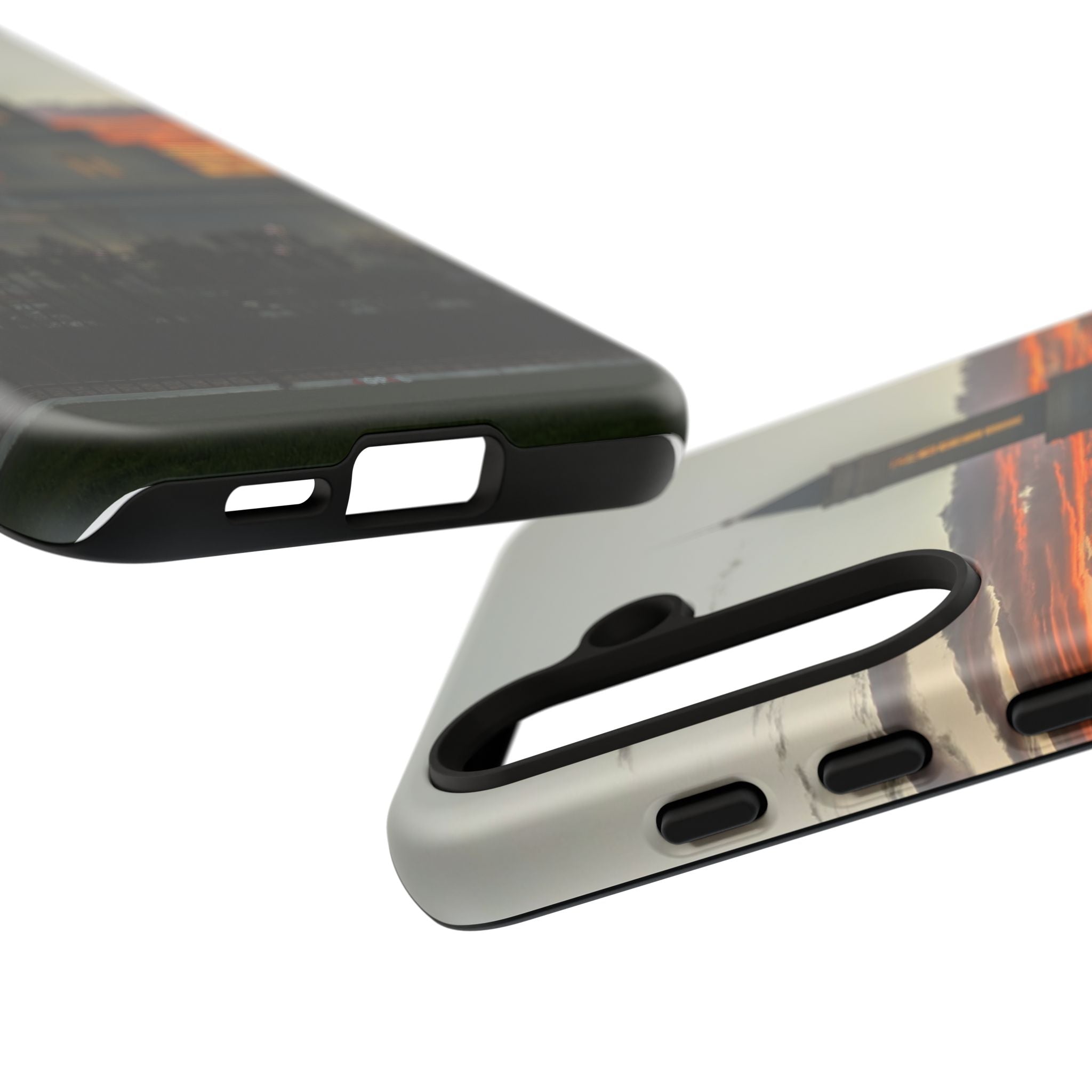 Grand Junction, CO Temple Sunset Phone Case — Protective Tough Case with Scenic Sunset Temple Design