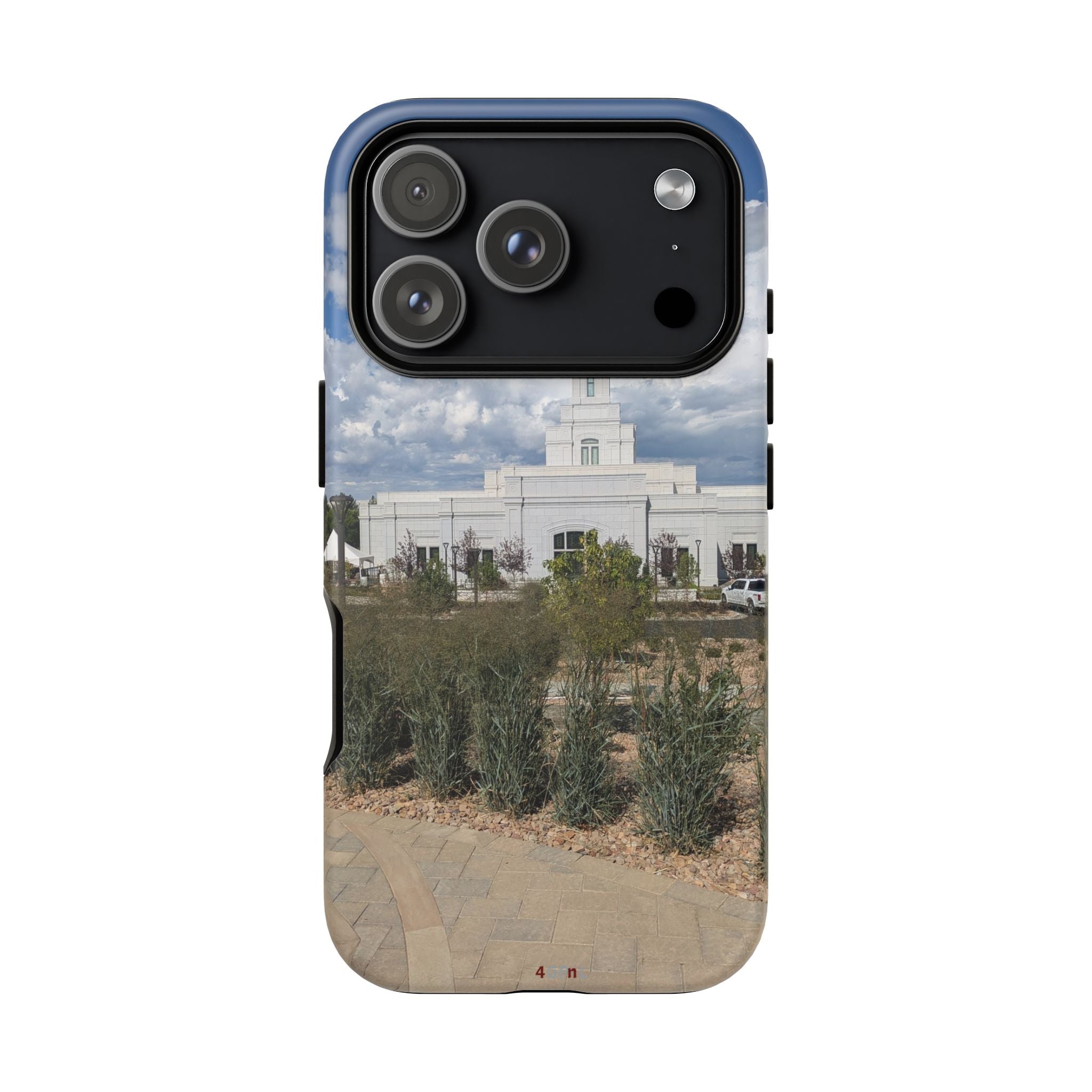 Grand Junction, CO Temple Photo Tough Phone Case — Scenic Latter-day Saints LDS Temple Design
