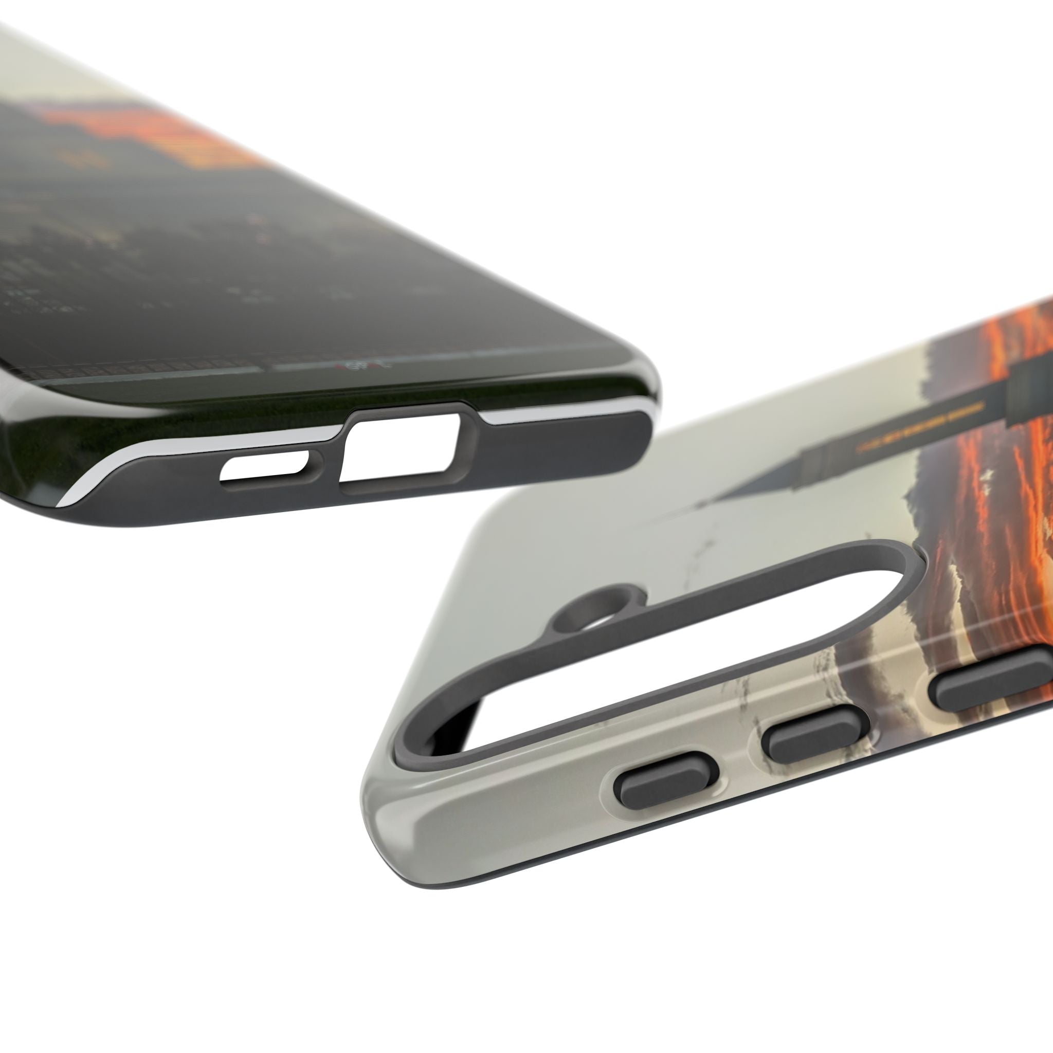 Grand Junction, CO Temple Sunset Phone Case — Protective Tough Case with Scenic Sunset Temple Design