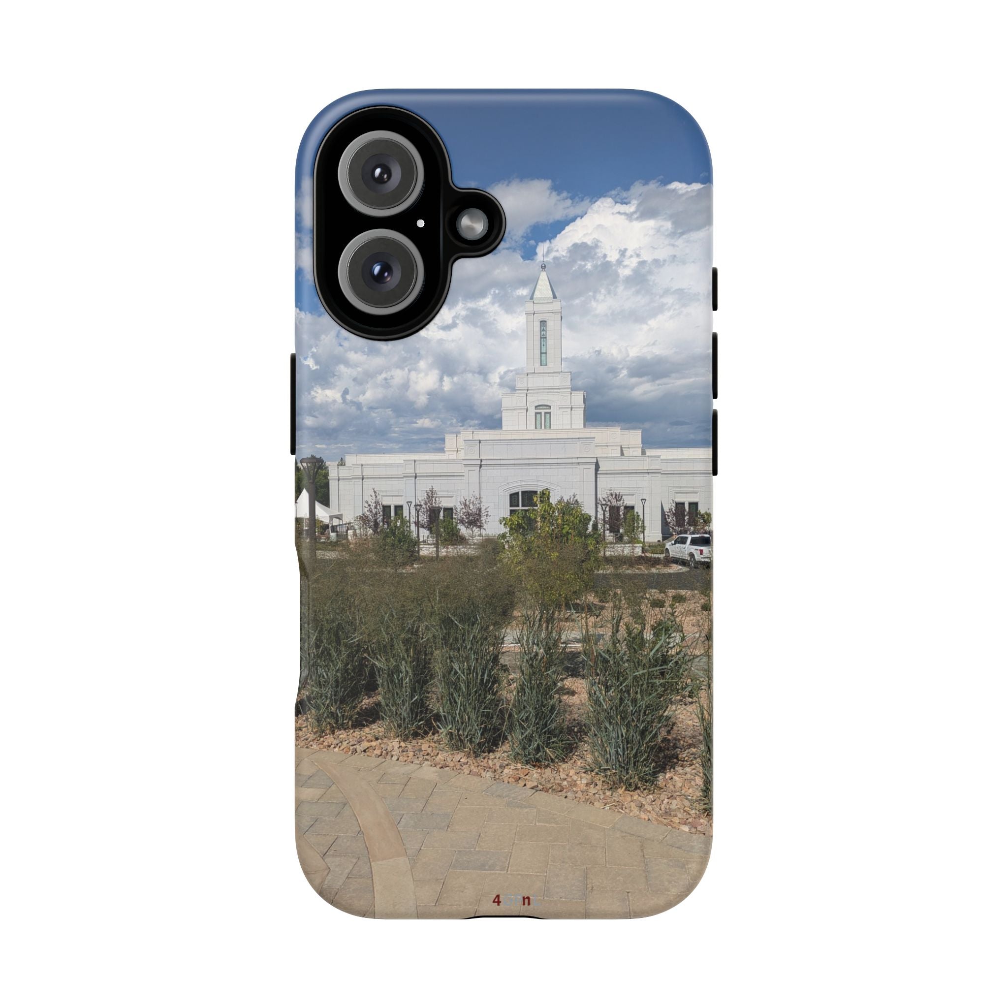 Grand Junction, CO Temple Photo Tough Phone Case — Scenic Latter-day Saints LDS Temple Design