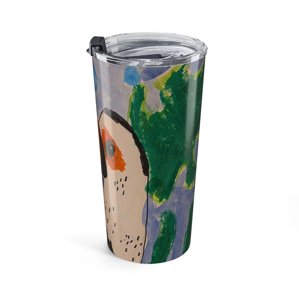 Toucan Art 20oz Tumbler — Colorful Tropical Bird Travel Cup