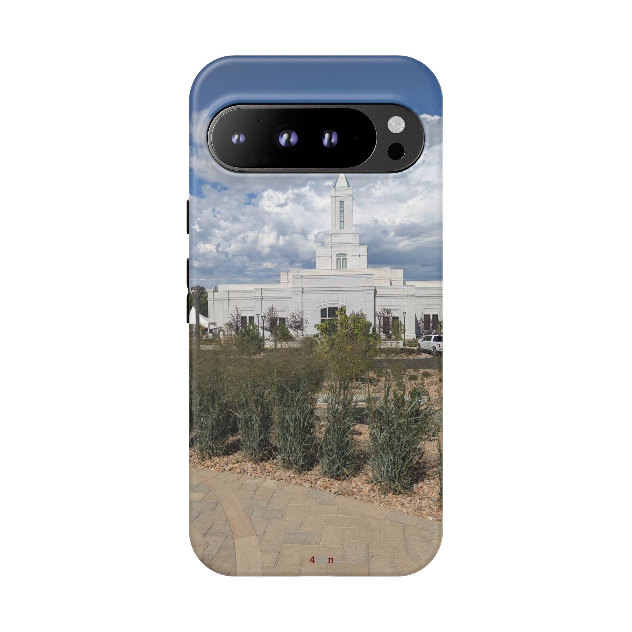 Grand Junction, CO Temple Photo Tough Phone Case — Scenic Latter-day Saints LDS Temple Design