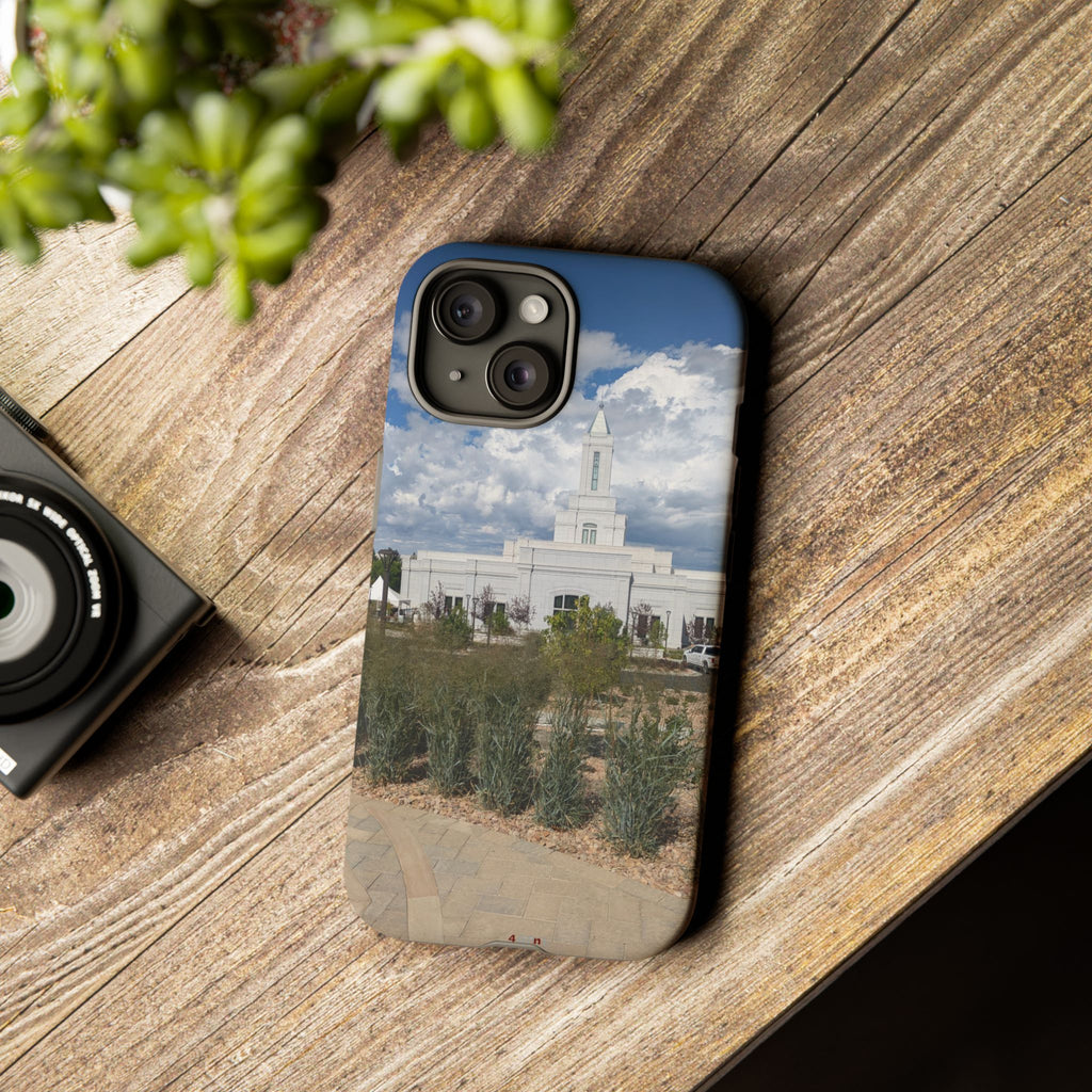 Grand Junction, CO Temple Photo Tough Phone Case — Scenic Latter-day Saints LDS Temple Design