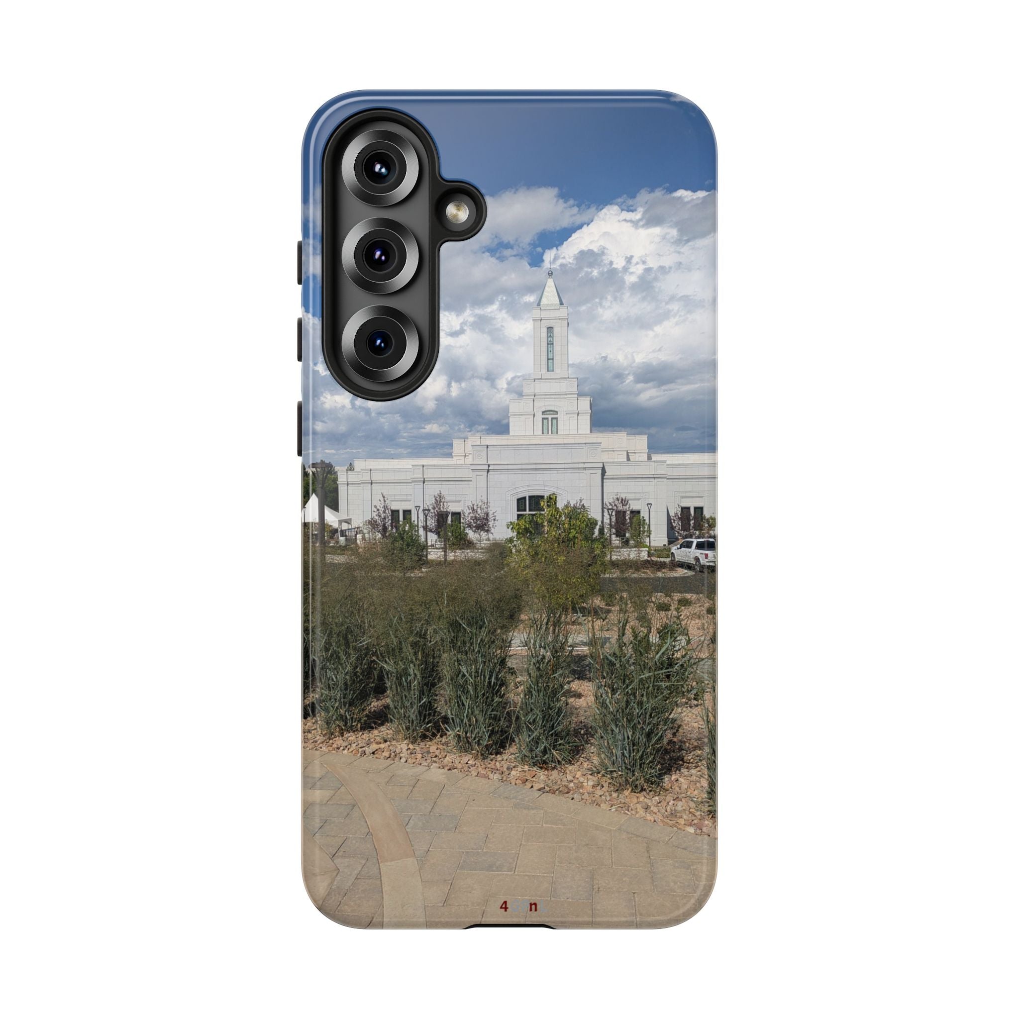 Grand Junction, CO Temple Photo Tough Phone Case — Scenic Latter-day Saints LDS Temple Design