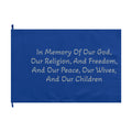 Captain Moroni's "Title of Liberty" Memorial Tribute Double-Sided Flag