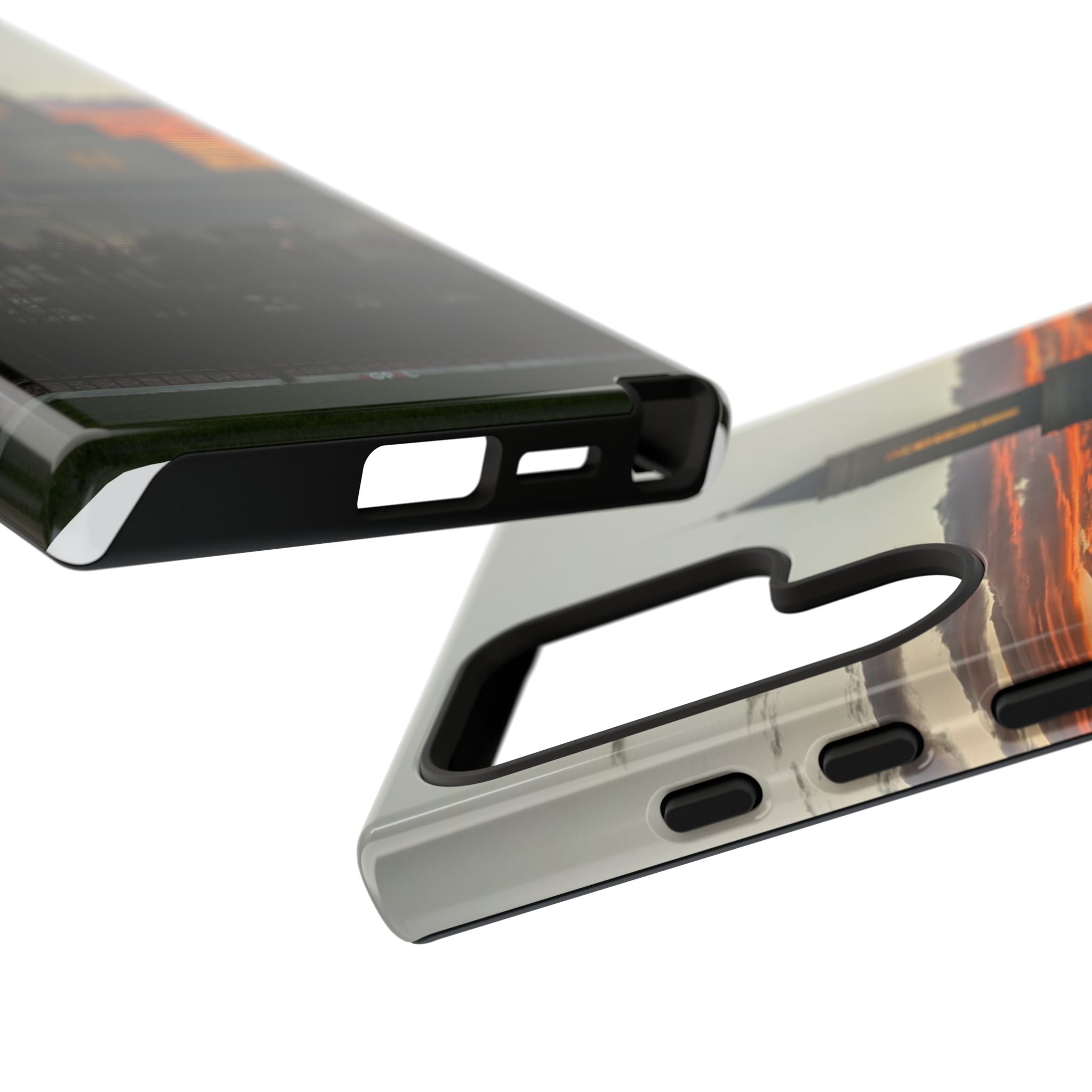 Grand Junction, CO Temple Sunset Phone Case — Protective Tough Case with Scenic Sunset Temple Design