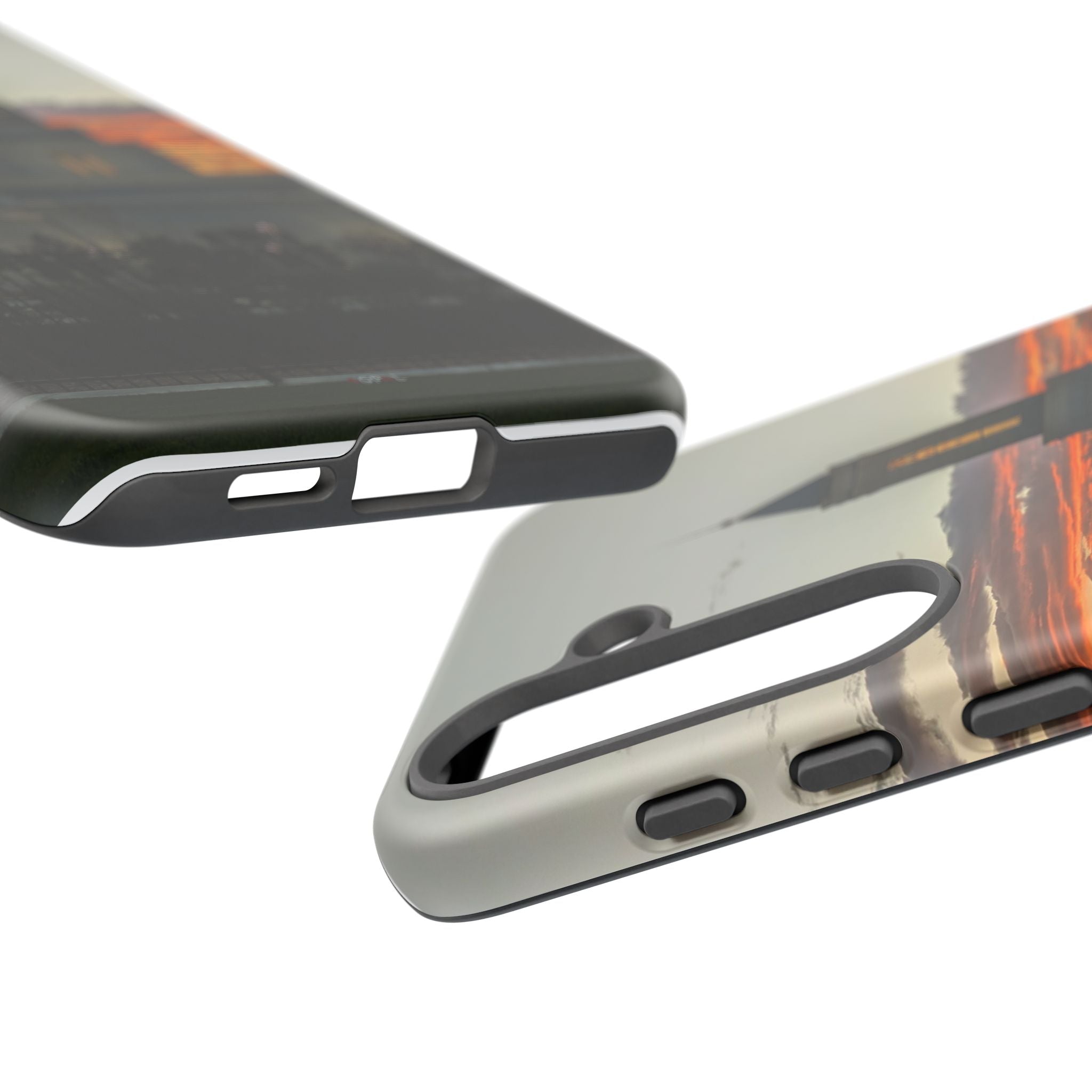 Grand Junction, CO Temple Sunset Phone Case — Protective Tough Case with Scenic Sunset Temple Design