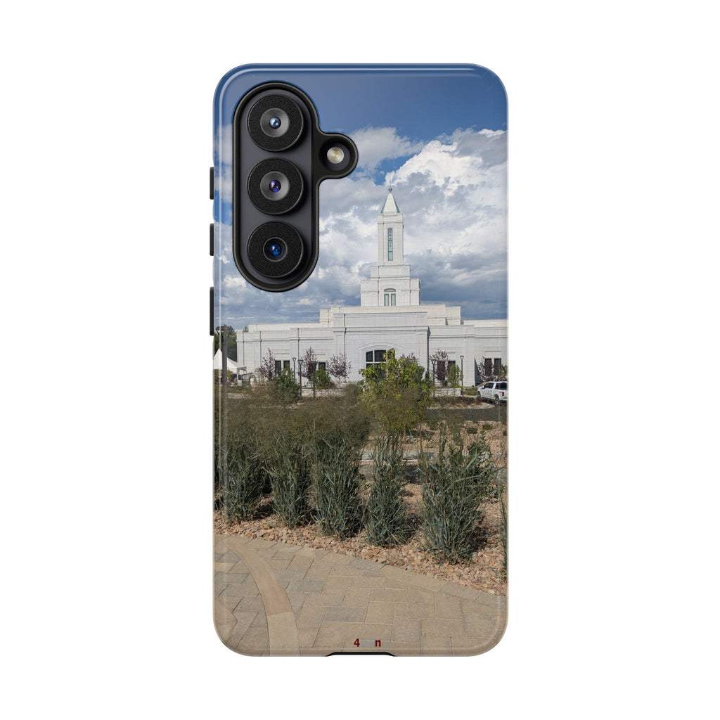Grand Junction, CO Temple Photo Tough Phone Case — Scenic Latter-day Saints LDS Temple Design