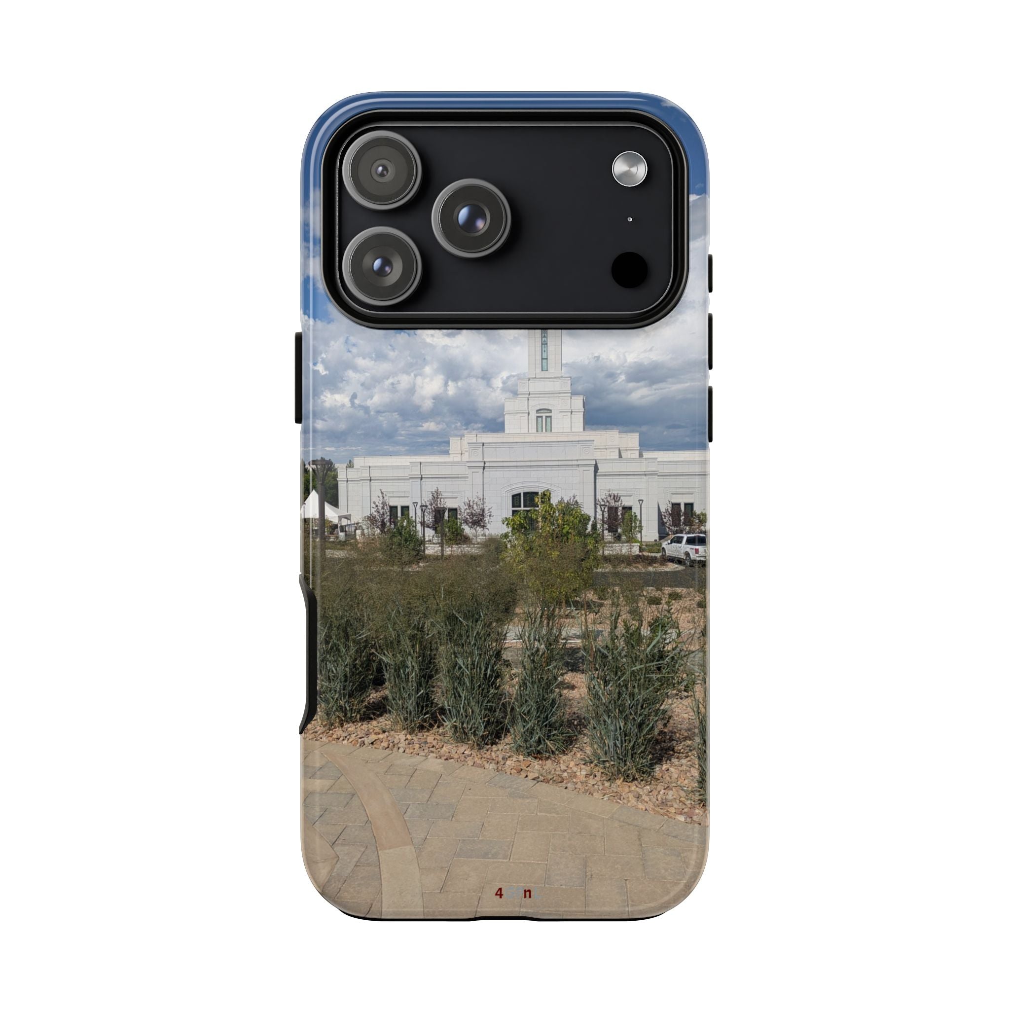 Grand Junction, CO Temple Photo Tough Phone Case — Scenic Latter-day Saints LDS Temple Design