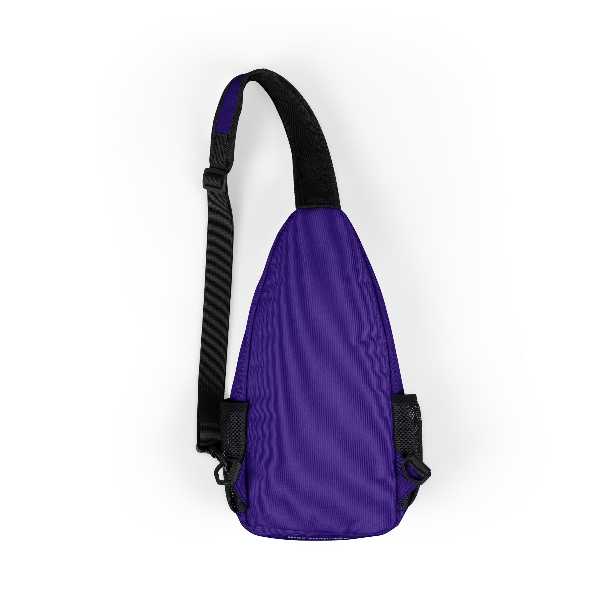 Sunset Cabin Chest Bag — Crossbody Sling with Scenic Night Print