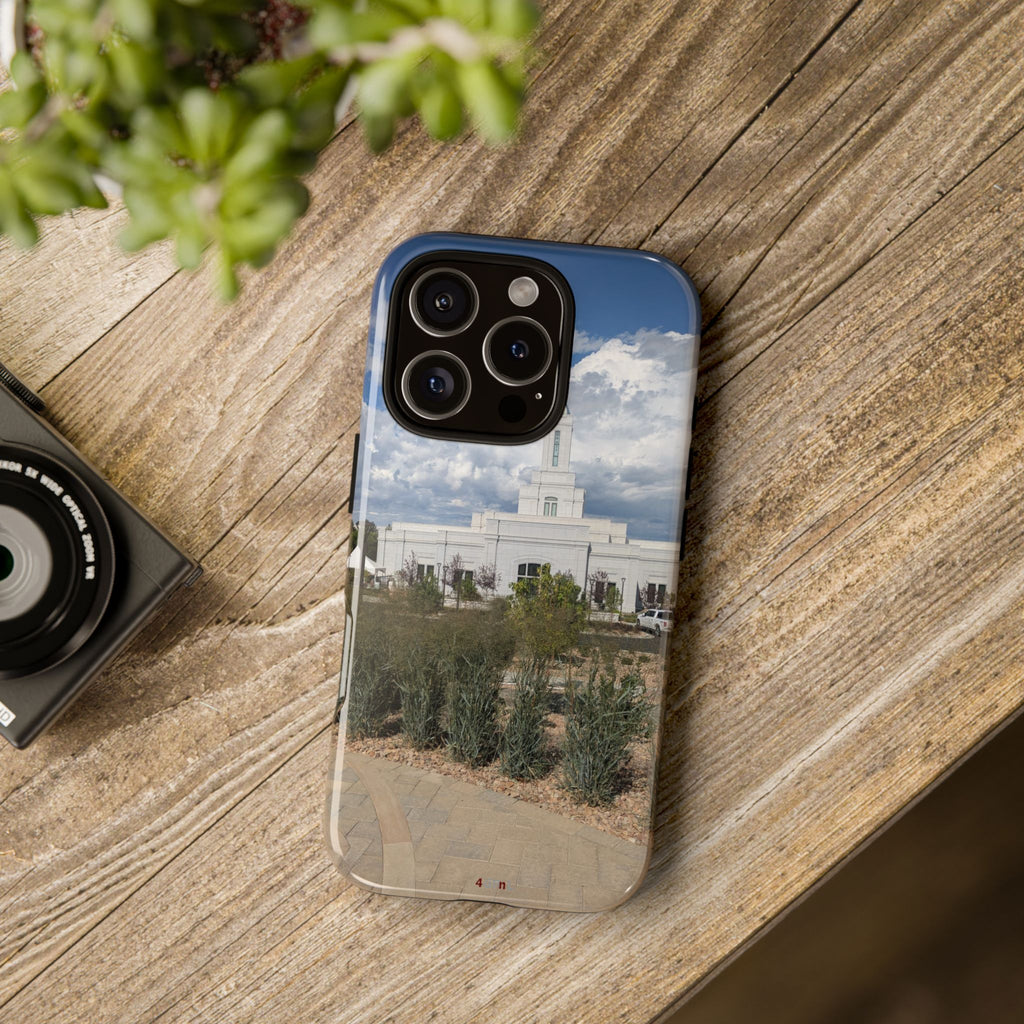 Grand Junction, CO Temple Photo Tough Phone Case — Scenic Latter-day Saints LDS Temple Design