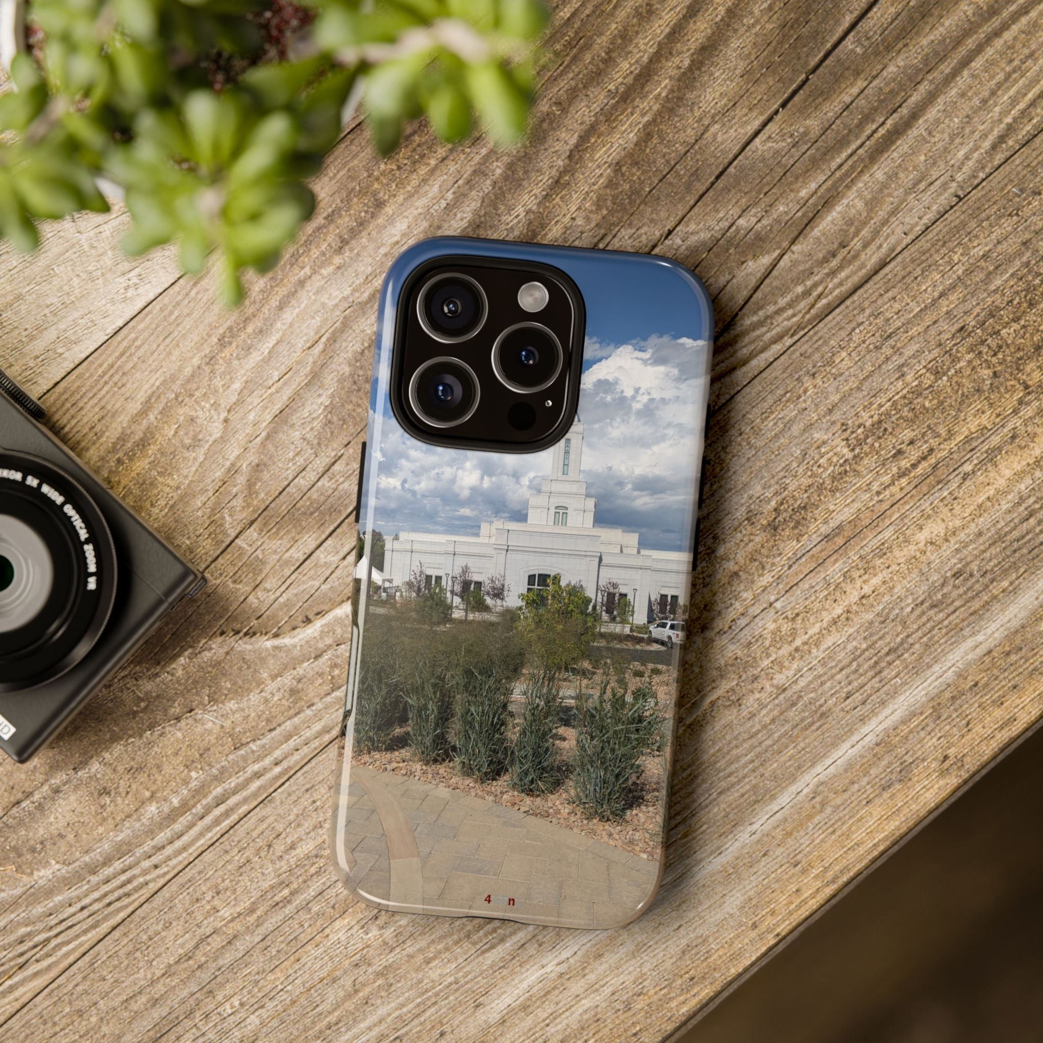 Grand Junction, CO Temple Photo Tough Phone Case — Scenic Latter-day Saints LDS Temple Design