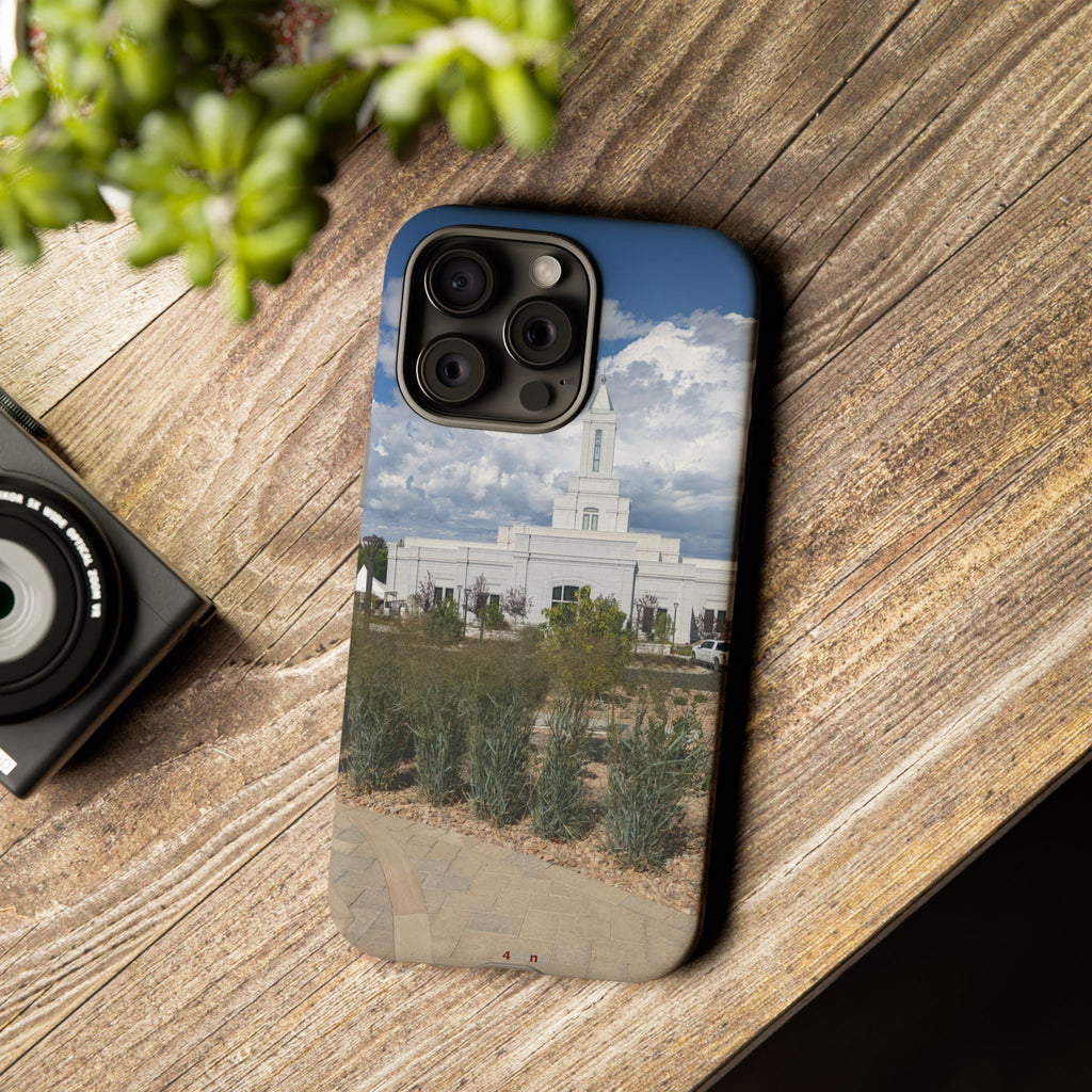 Grand Junction, CO Temple Photo Tough Phone Case — Scenic Latter-day Saints LDS Temple Design