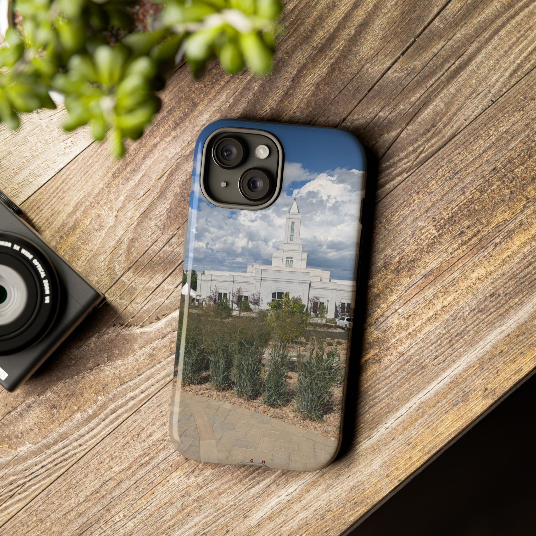 Grand Junction, CO Temple Photo Tough Phone Case — Scenic Latter-day Saints LDS Temple Design