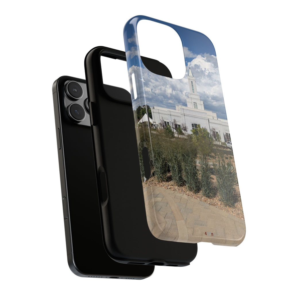 Grand Junction, CO Temple Photo Tough Phone Case — Scenic Latter-day Saints LDS Temple Design