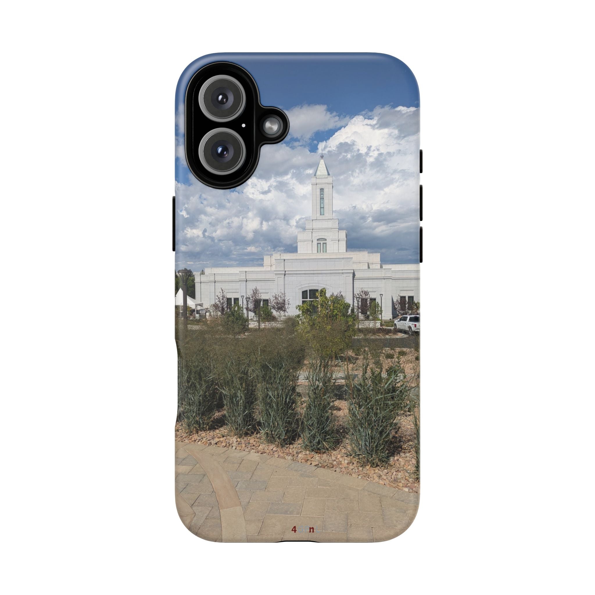 Grand Junction, CO Temple Photo Tough Phone Case — Scenic Latter-day Saints LDS Temple Design