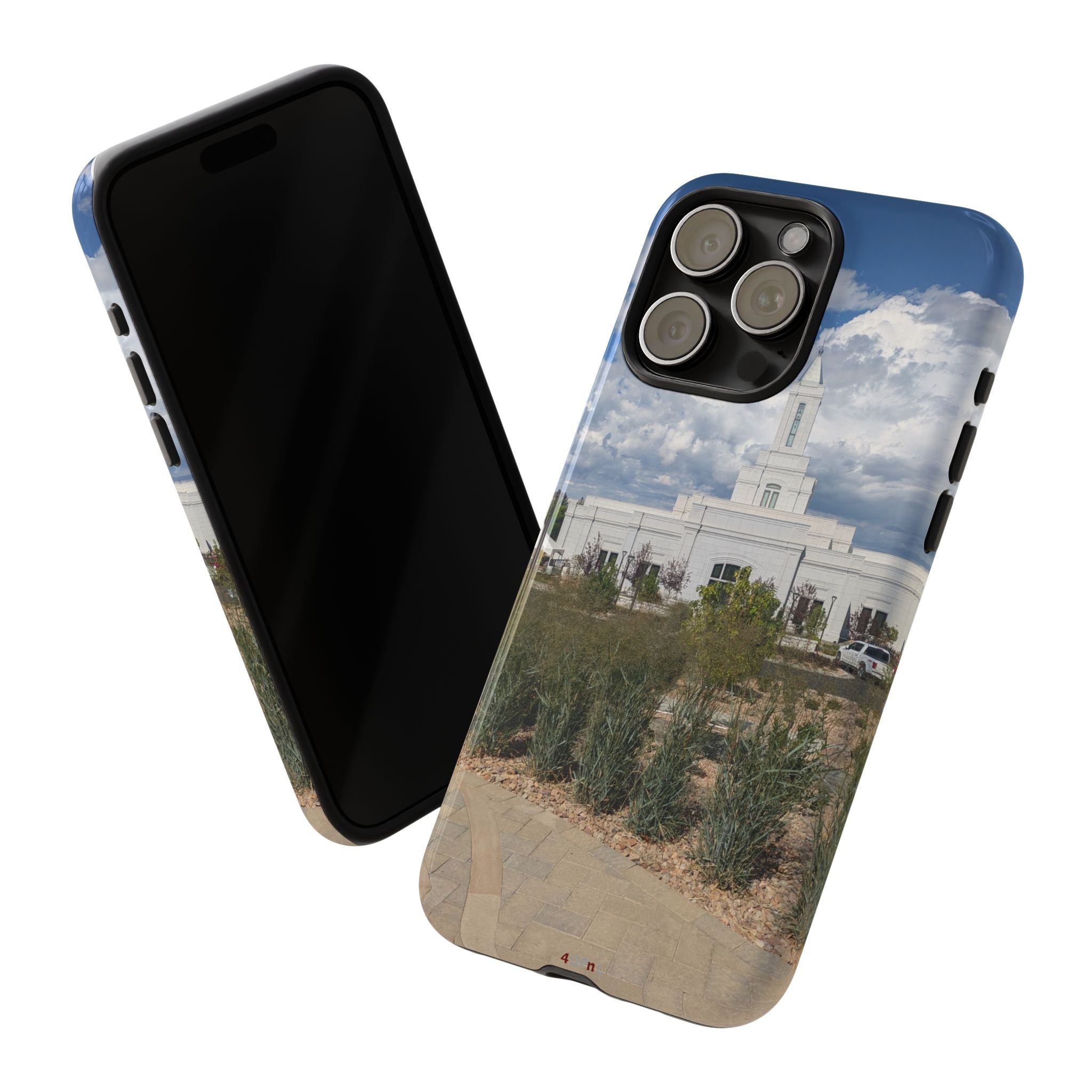 Grand Junction, CO Temple Photo Tough Phone Case — Scenic Latter-day Saints LDS Temple Design