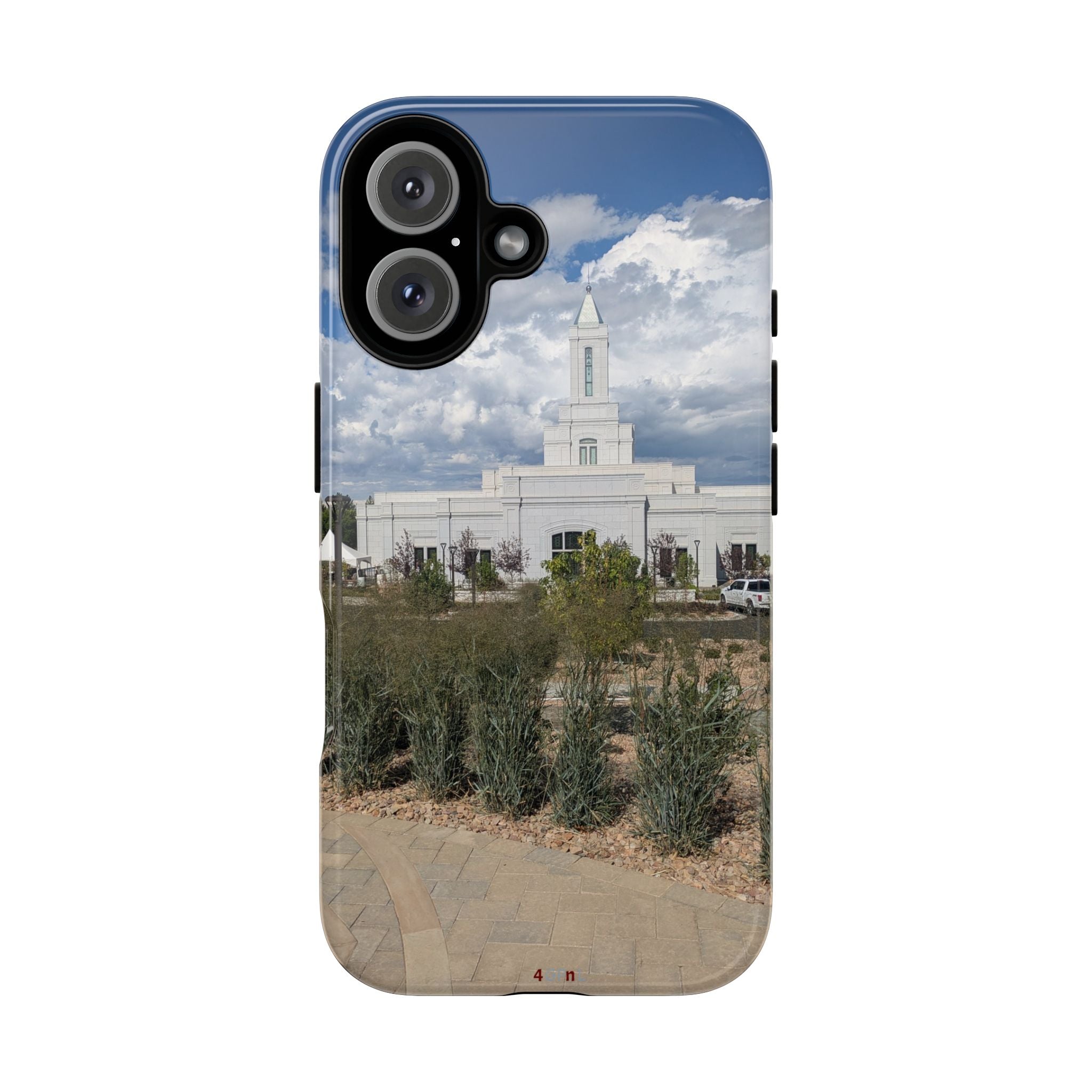 Grand Junction, CO Temple Photo Tough Phone Case — Scenic Latter-day Saints LDS Temple Design