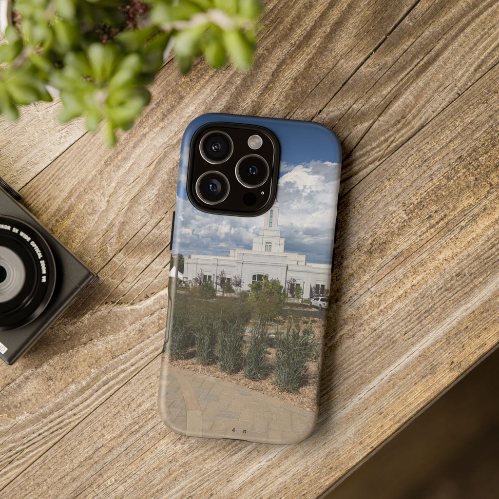 Grand Junction, CO Temple Photo Tough Phone Case — Scenic Latter-day Saints LDS Temple Design